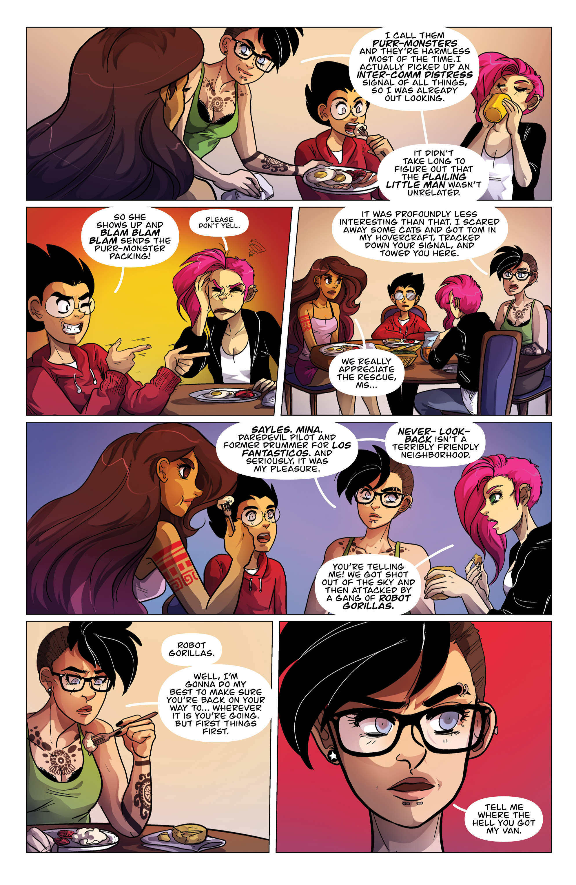 Read online Kim & Kim comic -  Issue #3 - 17