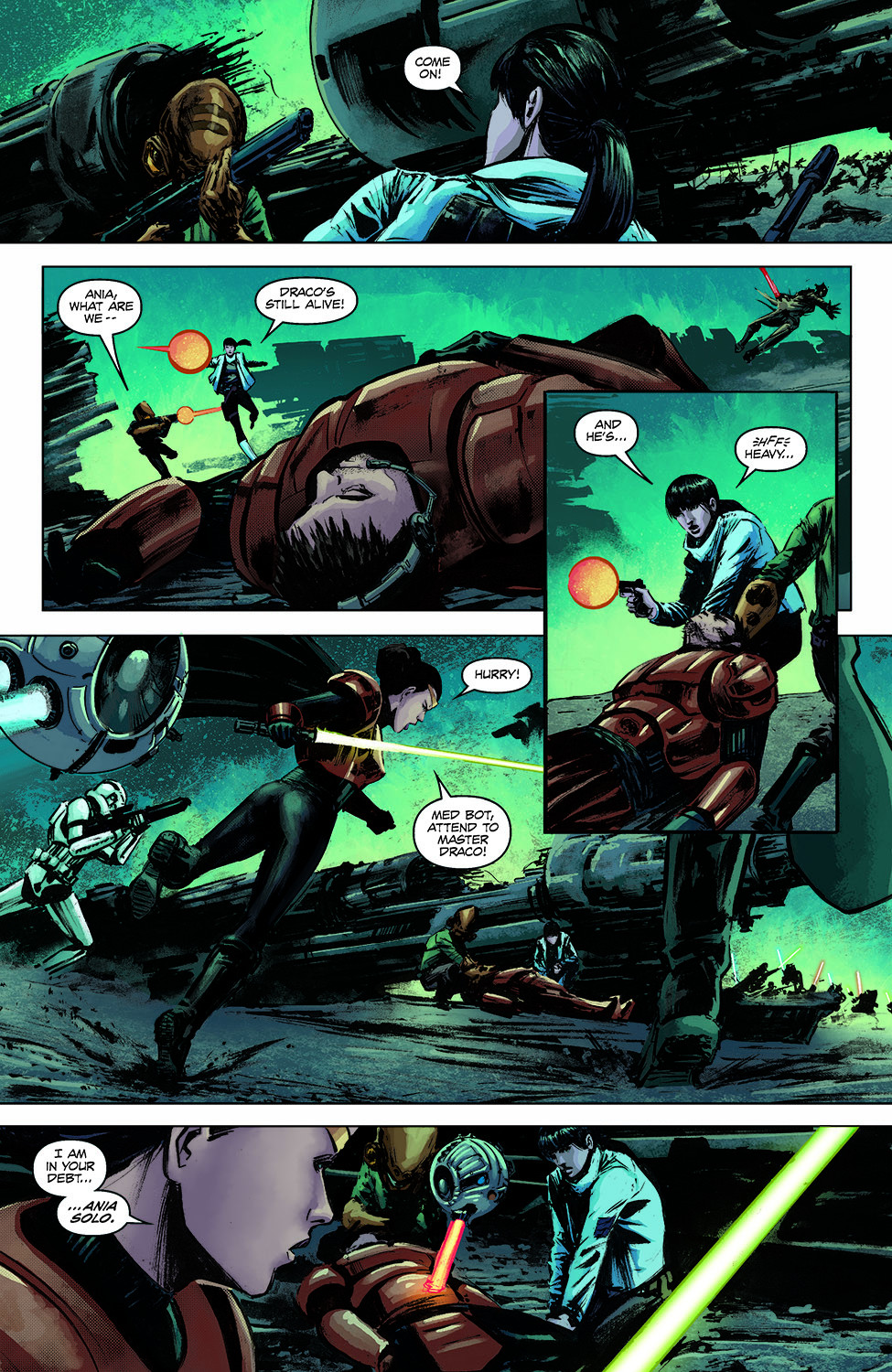 Read online Star Wars: Legacy (2013) comic -  Issue #18 - 7