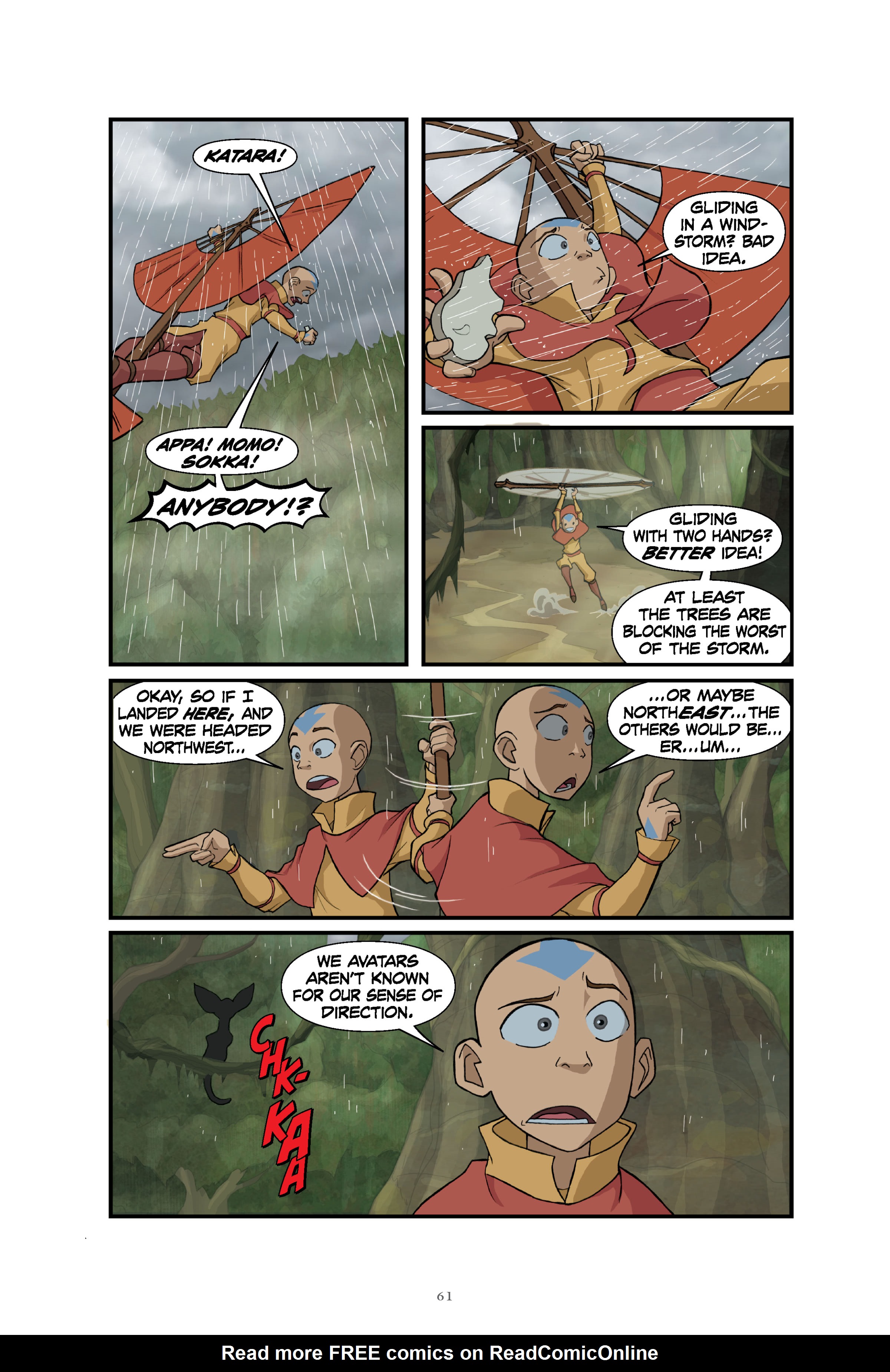Read online Nickelodeon Avatar: The Last Airbender–The Lost Adventures & Team Avatar Tales Library Edition comic -  Issue # TPB (Part 1) - 62