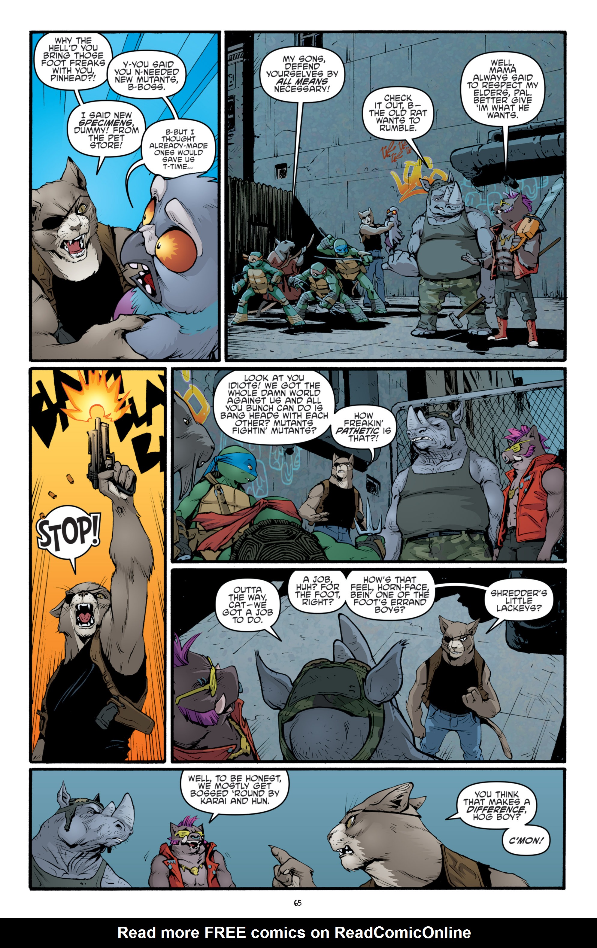 Read online Teenage Mutant Ninja Turtles: The IDW Collection comic -  Issue # TPB 5 (Part 2) - 42