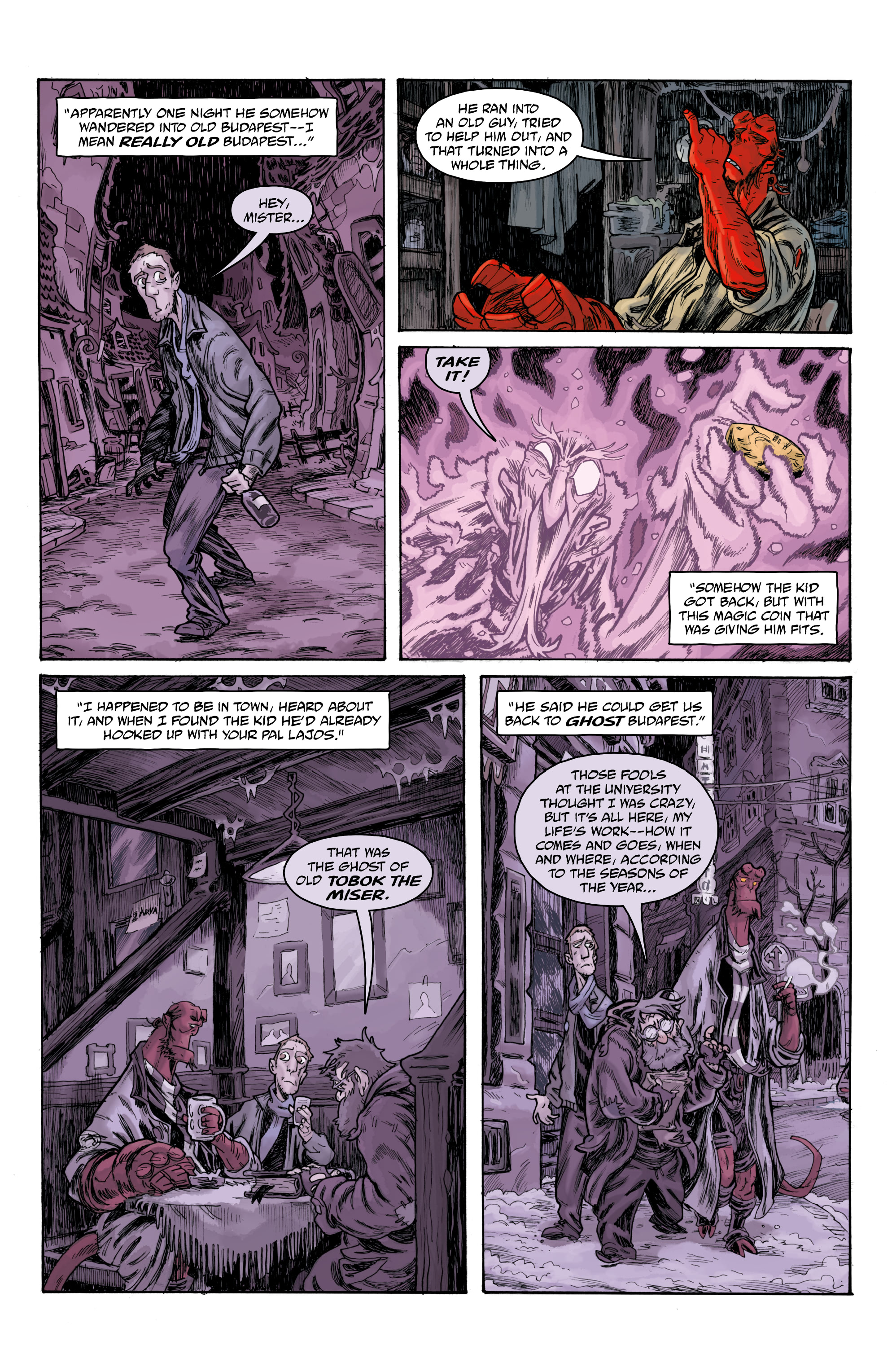 Read online Hellboy and the B.P.R.D.: Time is a River comic -  Issue # Full - 6