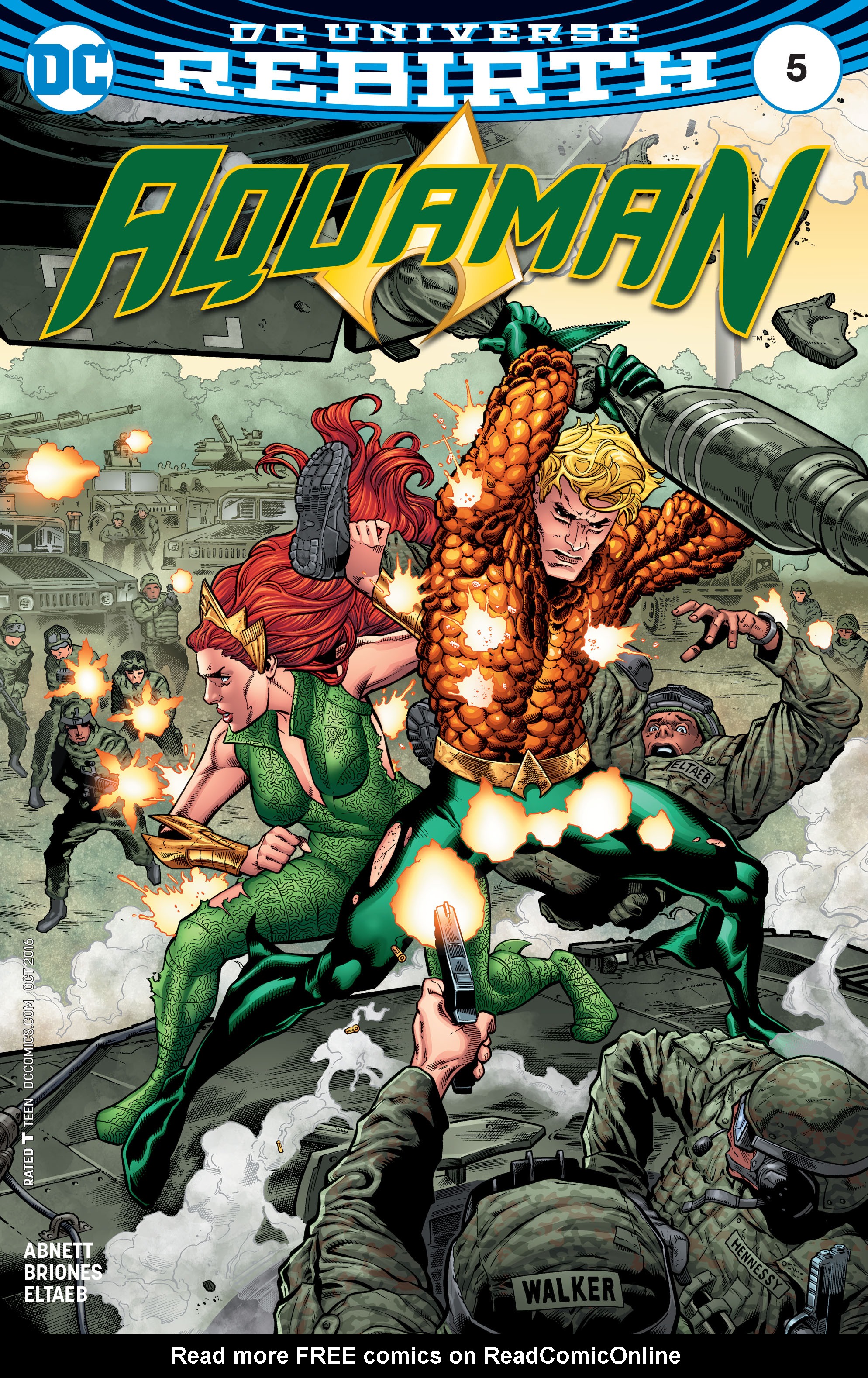 Read online Aquaman (2016) comic -  Issue #5 - 1