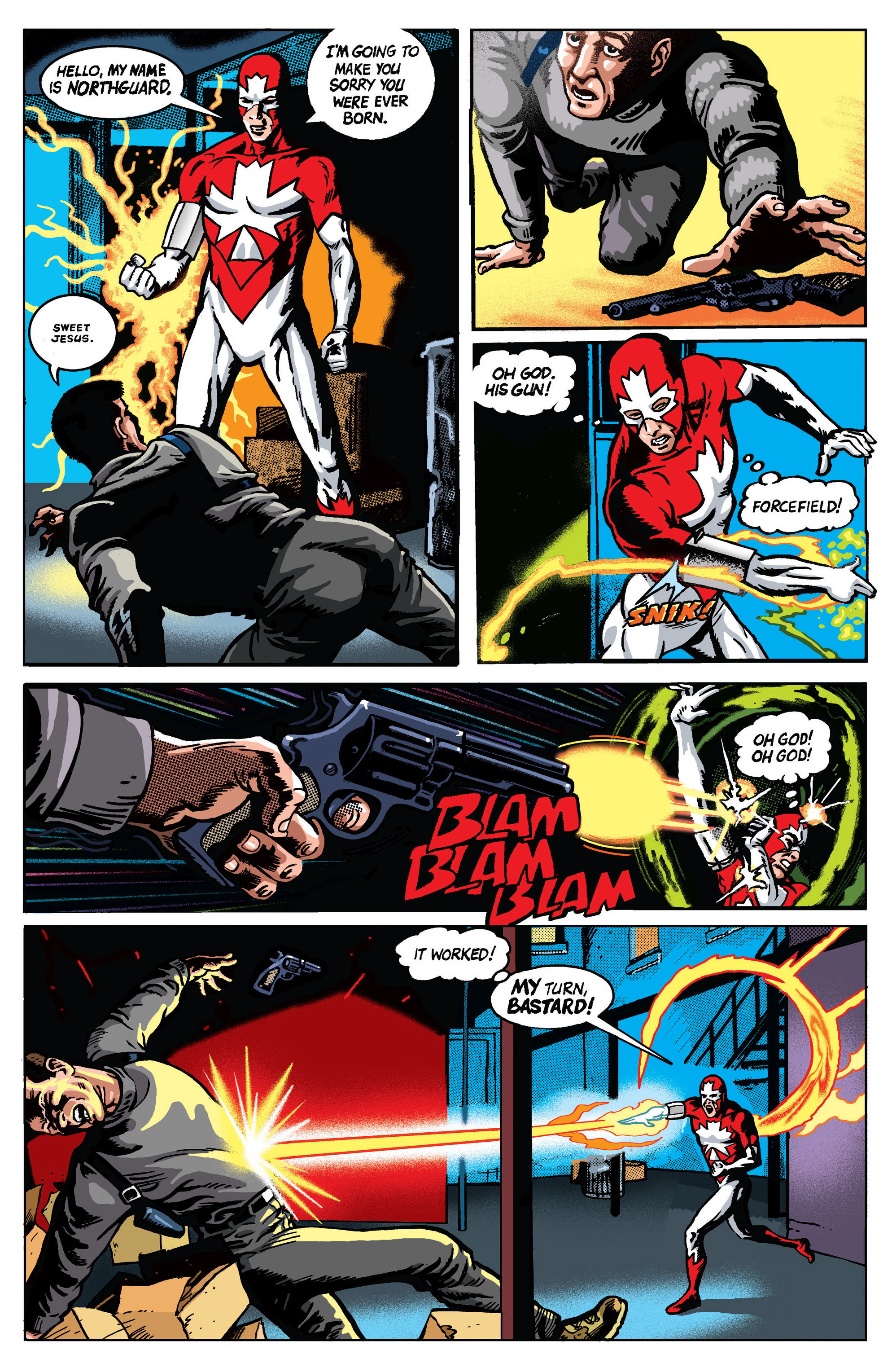 Read online Chapterhouse Archives: Northguard comic -  Issue #1 - 25