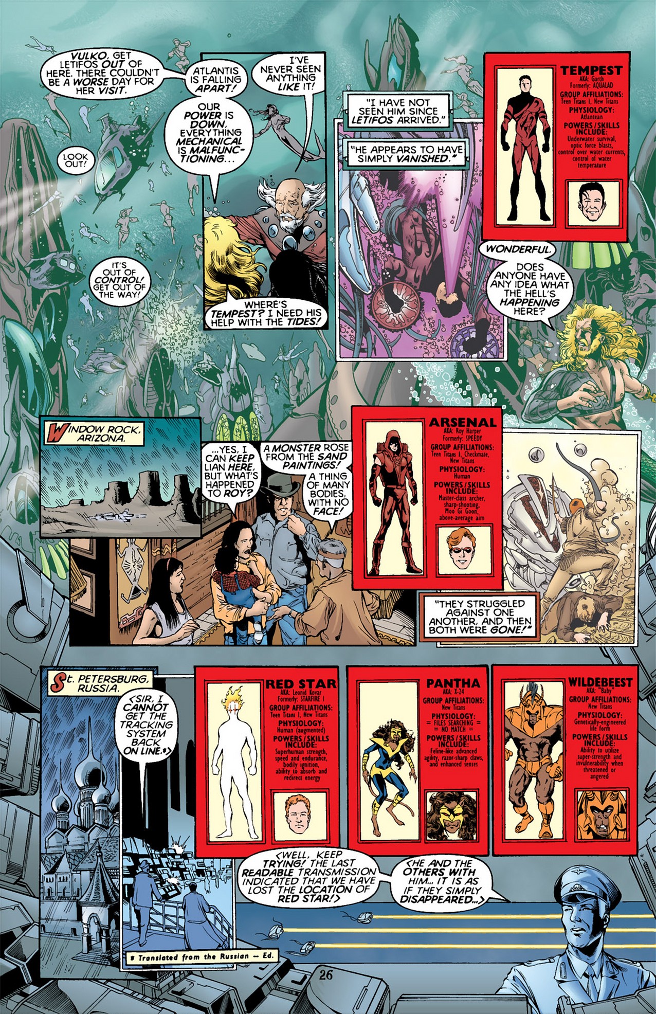 Read online JLA/Titans comic -  Issue #1 - 22