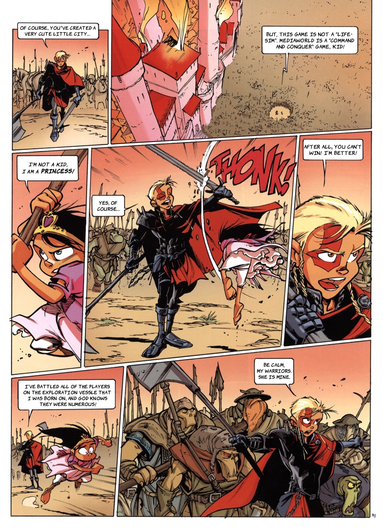 Read online Nävis comic -  Issue #5 - 44
