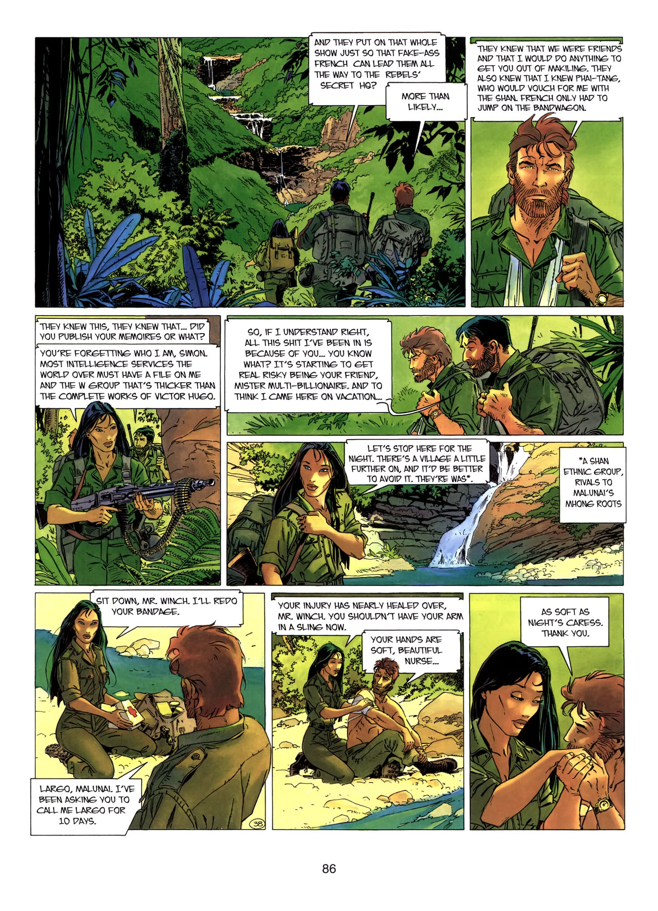 Read online Largo Winch comic -  Issue #4 - 87