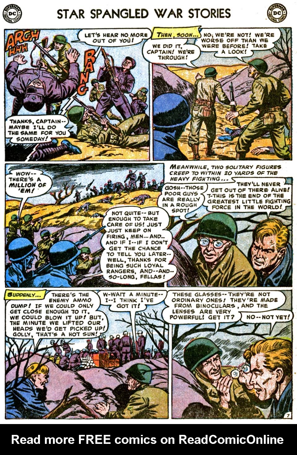 Read online Star Spangled War Stories (1952) comic -  Issue #7 - 9