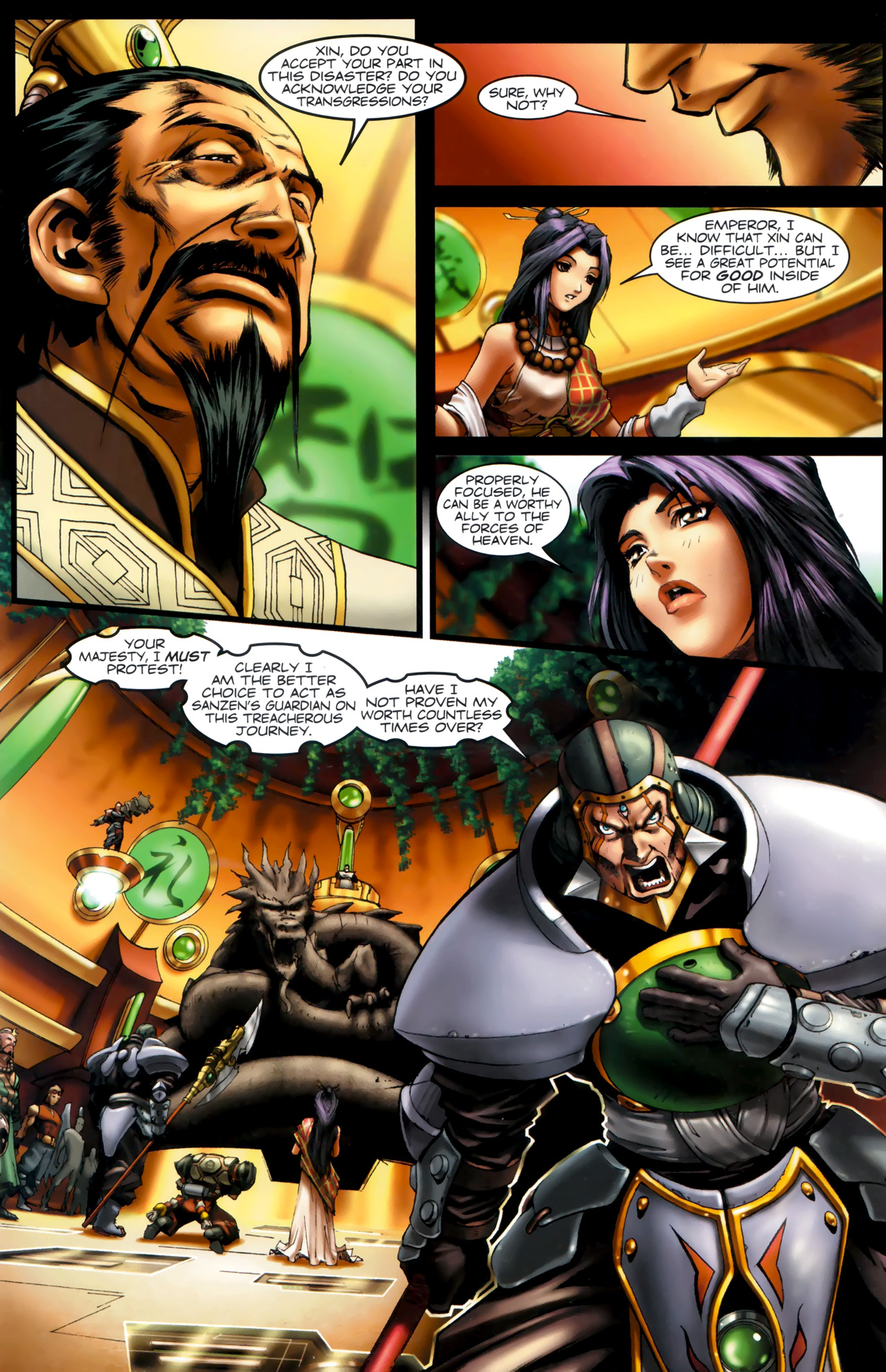 Read online Xin: Legend of the Monkey King comic -  Issue #3 - 6