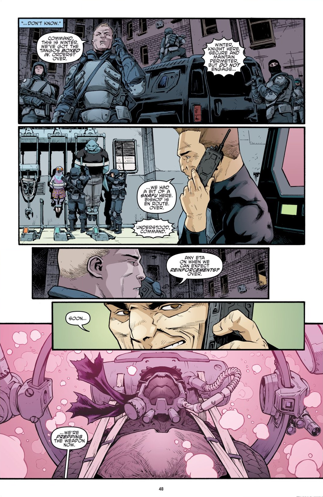 Read online Teenage Mutant Ninja Turtles: The IDW Collection comic -  Issue # TPB 9 (Part 1) - 49