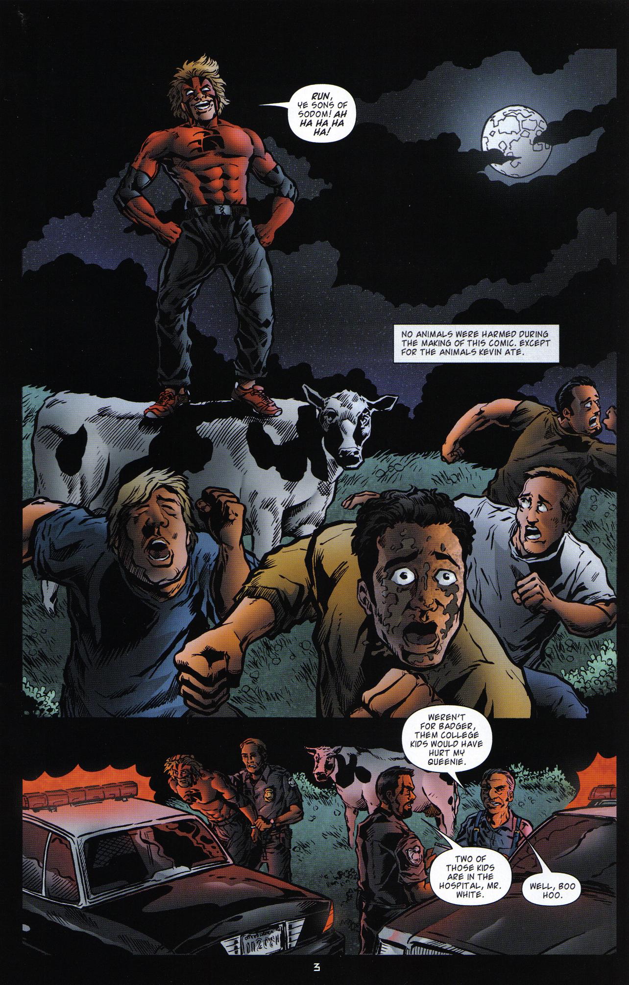 Read online Badger: Bull! comic -  Issue # Full - 5