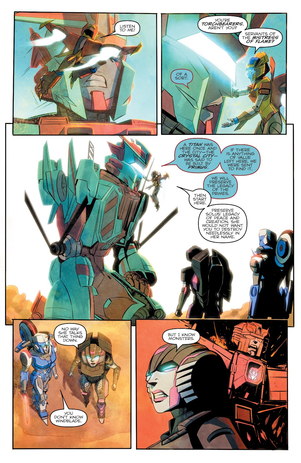 Transformers: Distant Stars issue Full - Page 110