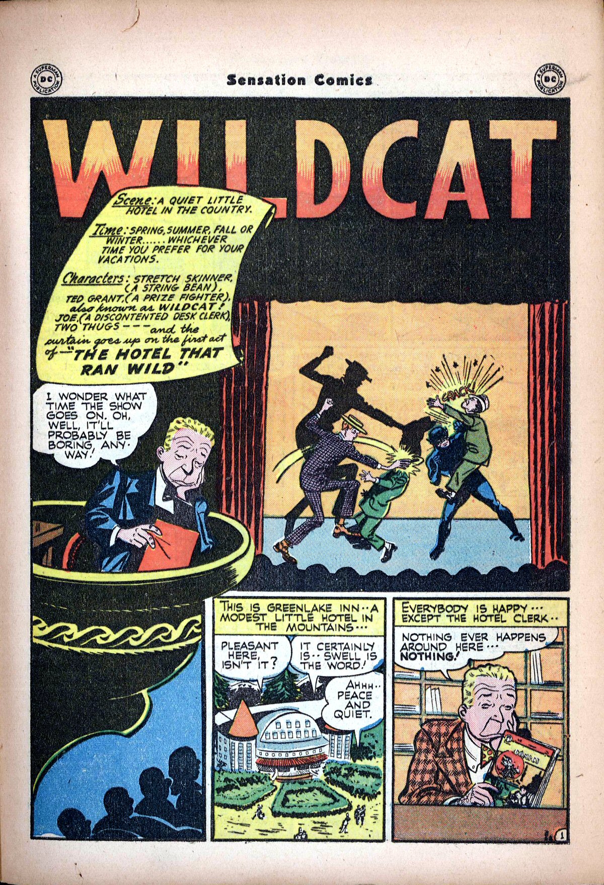 Read online Sensation (Mystery) Comics comic -  Issue #62 - 43