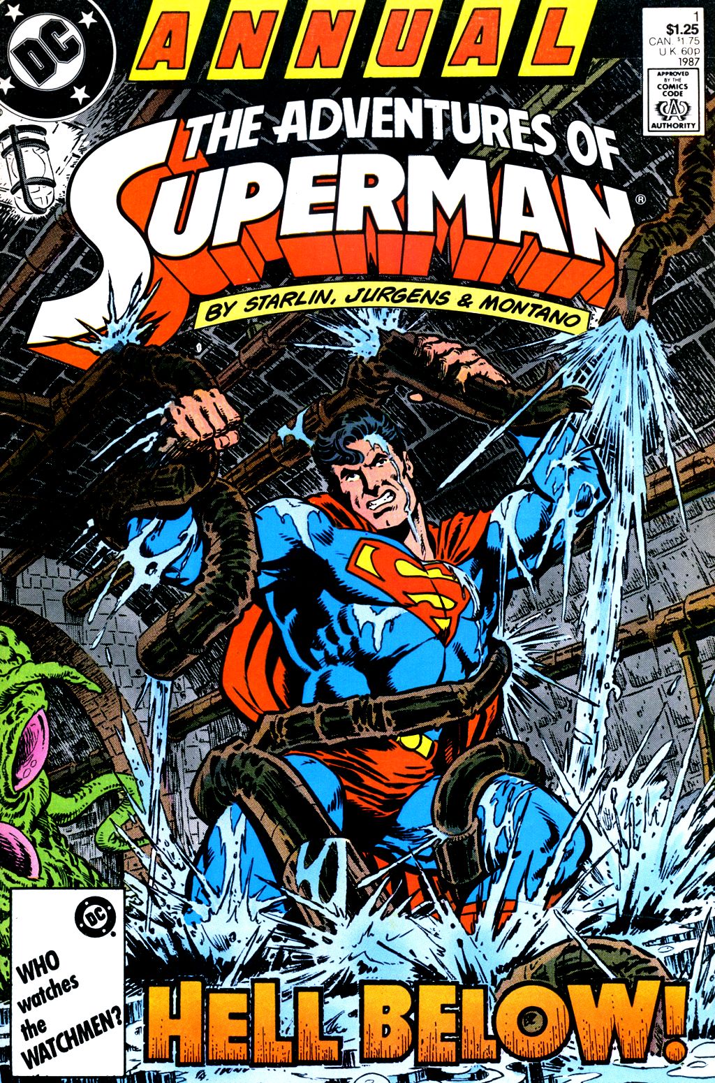 Adventures of Superman (1987) issue Annual 1 - Page 1
