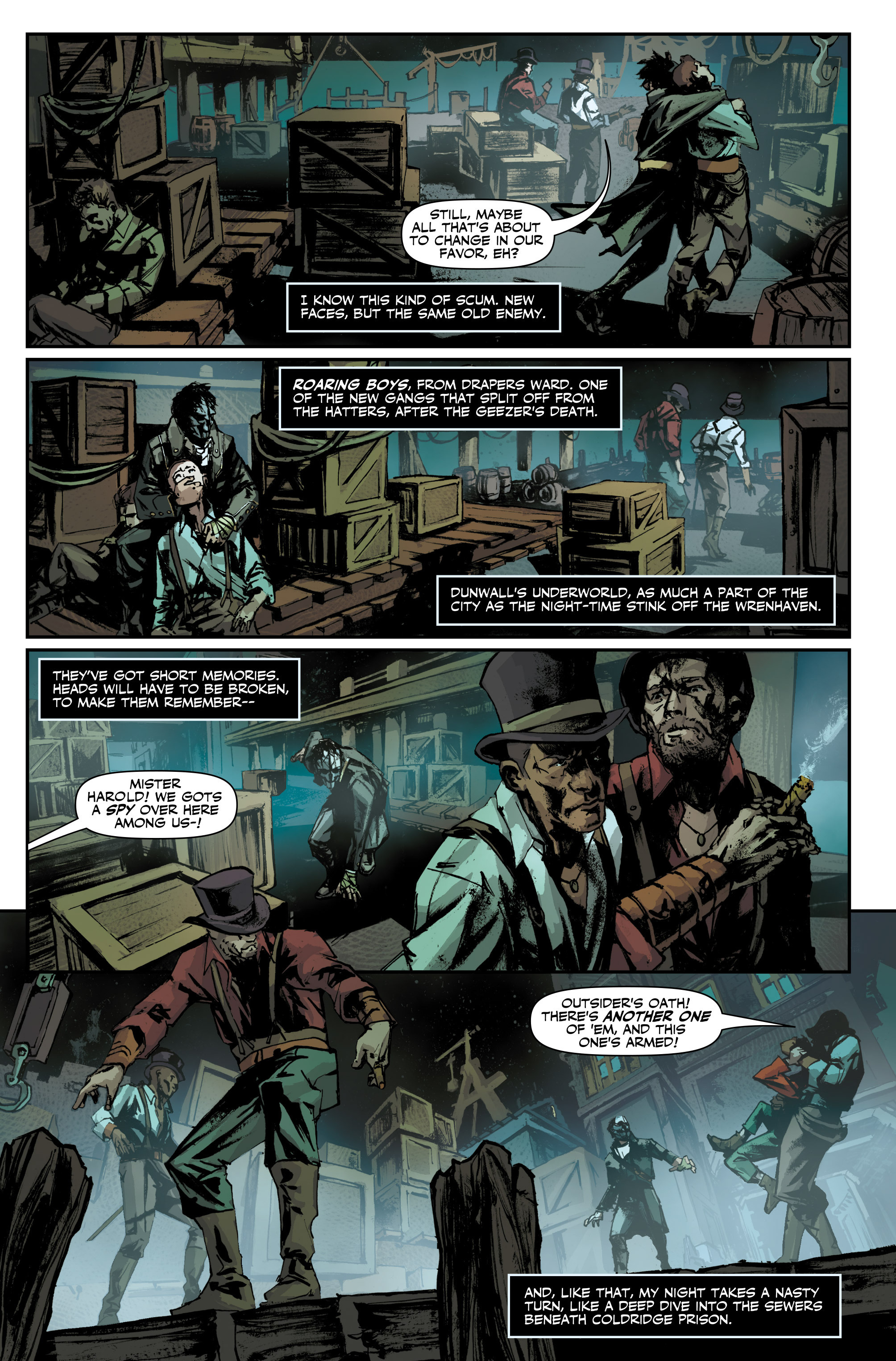 Read online Dishonored comic -  Issue #1 - 12