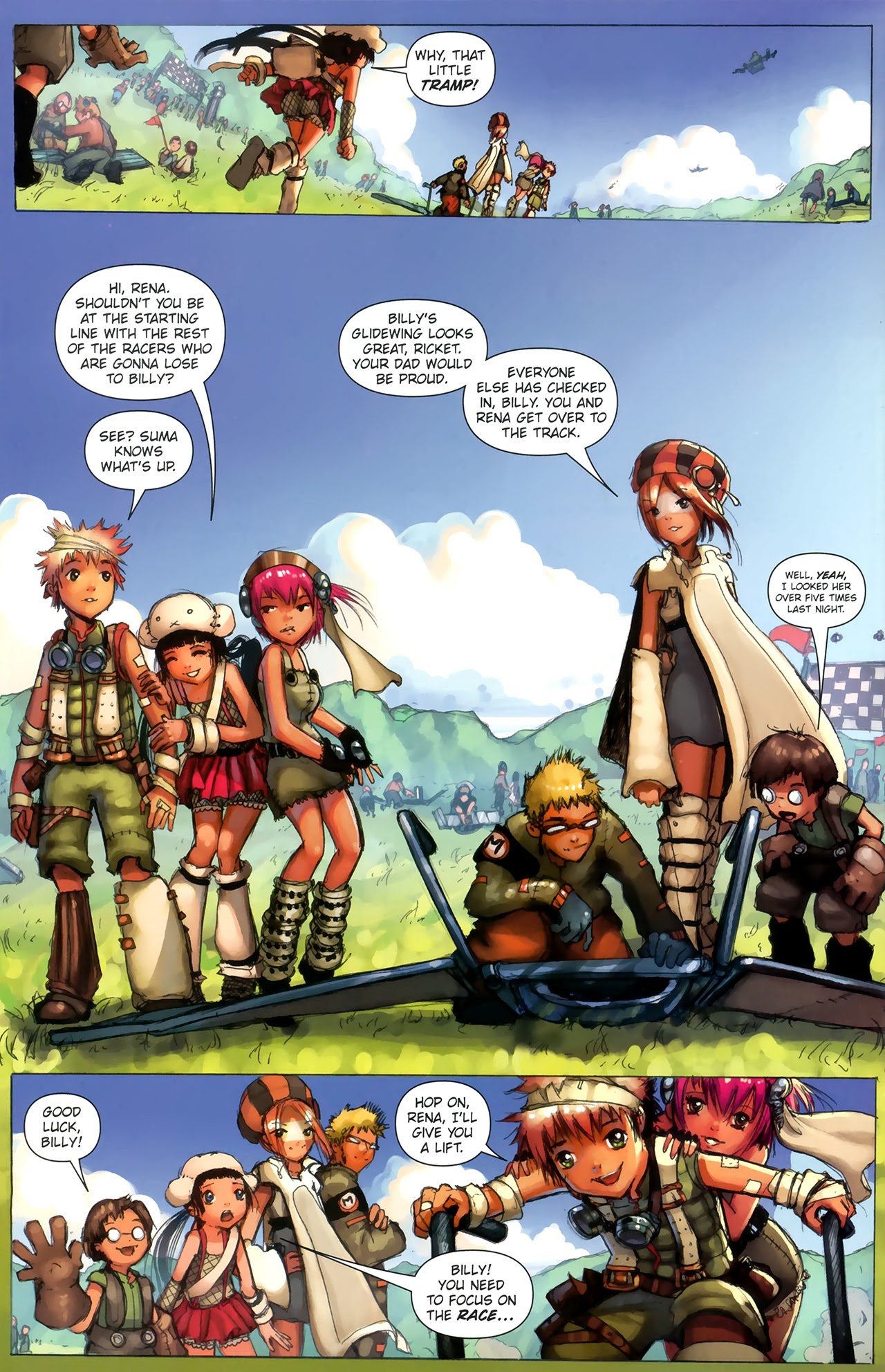 Read online Sky Pirates Of Neo Terra comic -  Issue #1 - 13