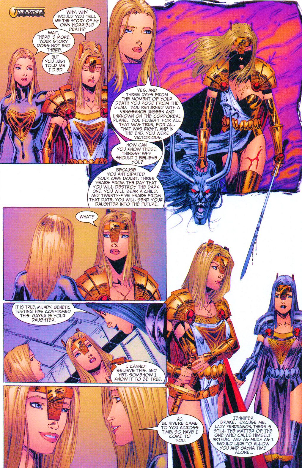 Read online Lady Pendragon comic -  Issue #9 - 15