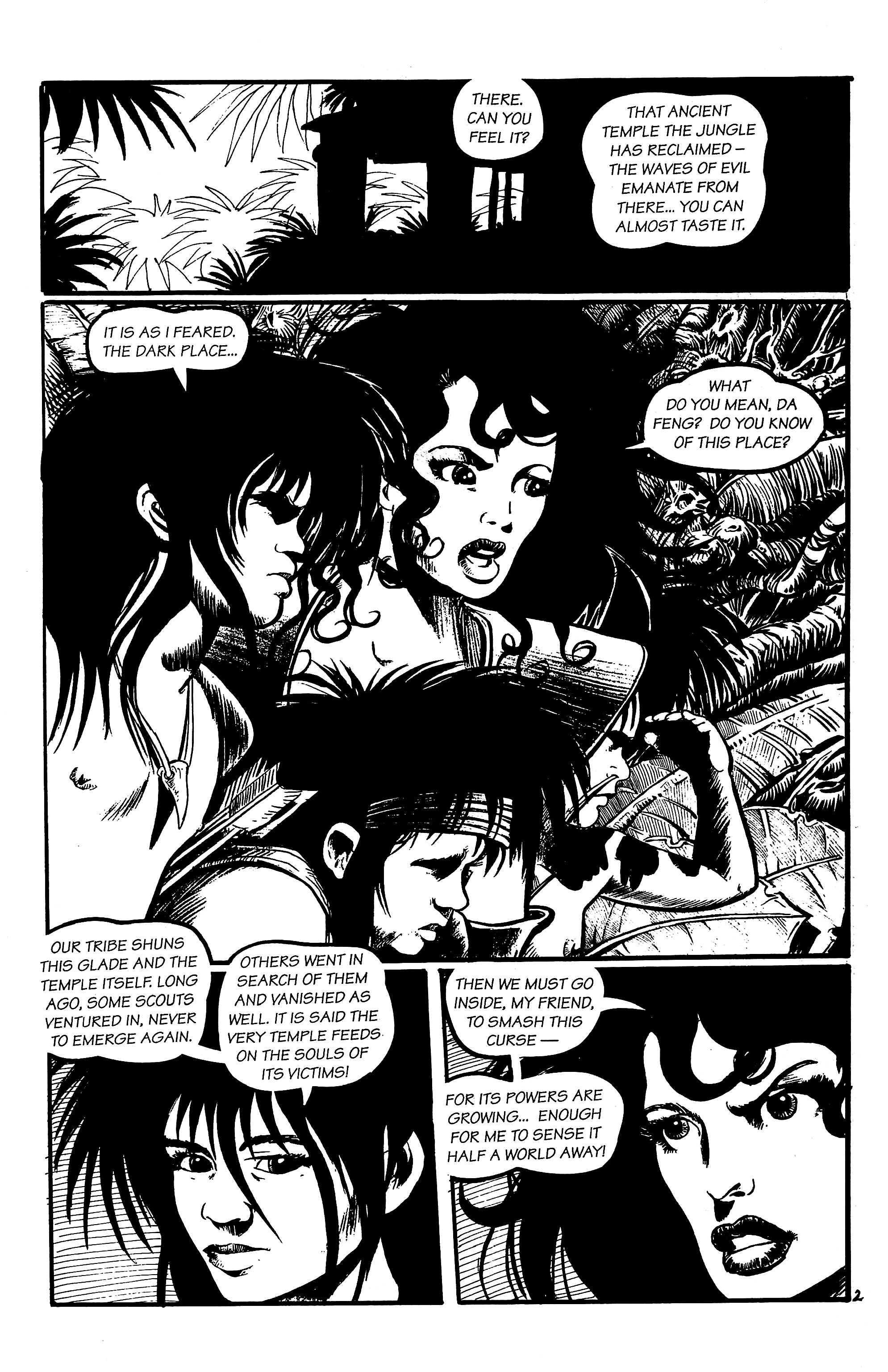 Read online Dragonfire (1991) comic -  Issue #1 - 4