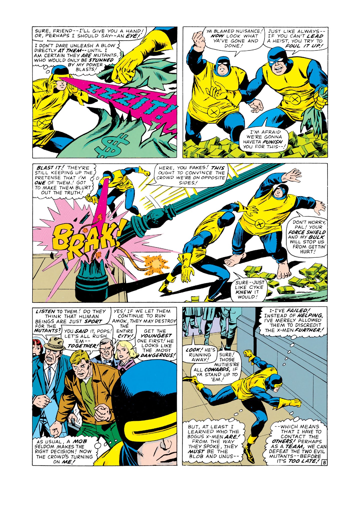 Read online Marvel Masterworks: The X-Men comic -  Issue # TPB 2 (Part 2) - 100