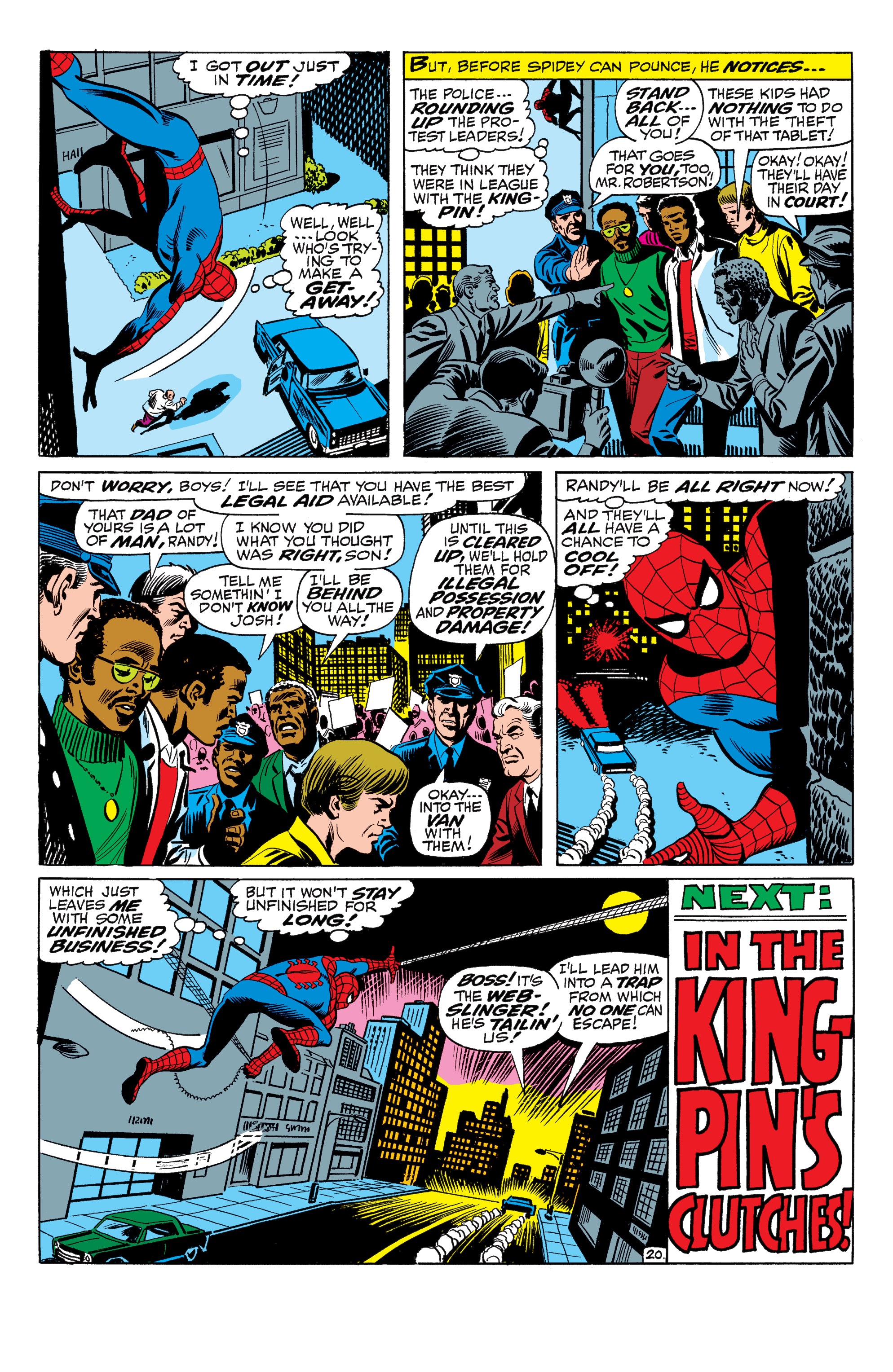 Read online Amazing Spider-Man Epic Collection comic -  Issue # The Secret of the Petrified Tablet (Part 1) - 74