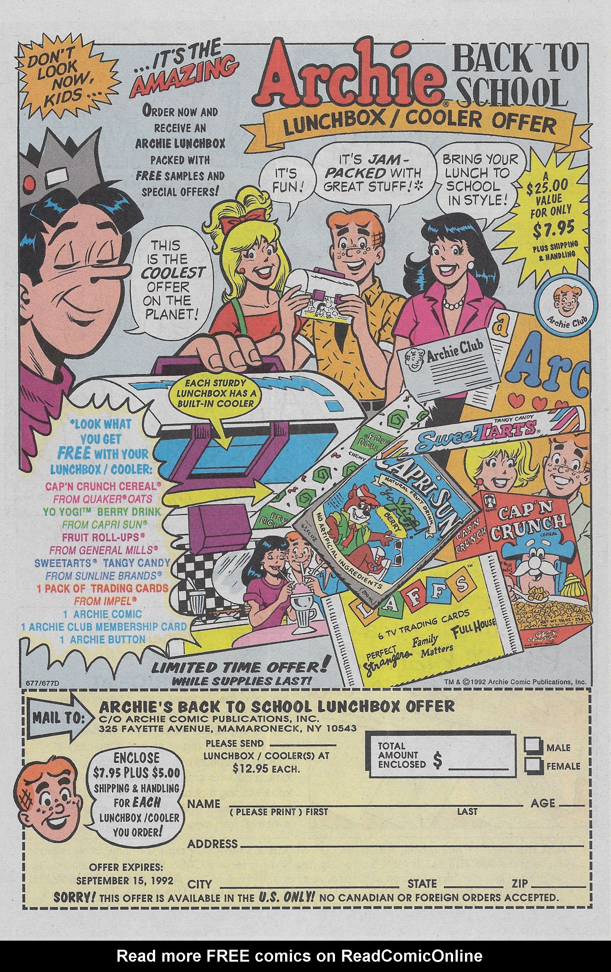 Read online Jughead (1987) comic -  Issue #37 - 9