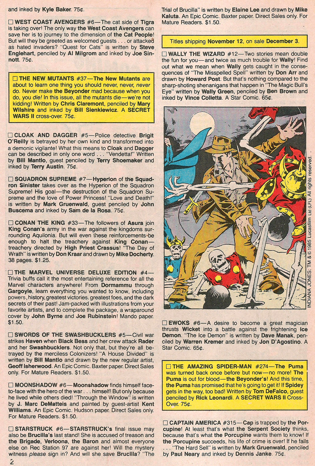 Read online Marvel Age comic -  Issue #35 - 4