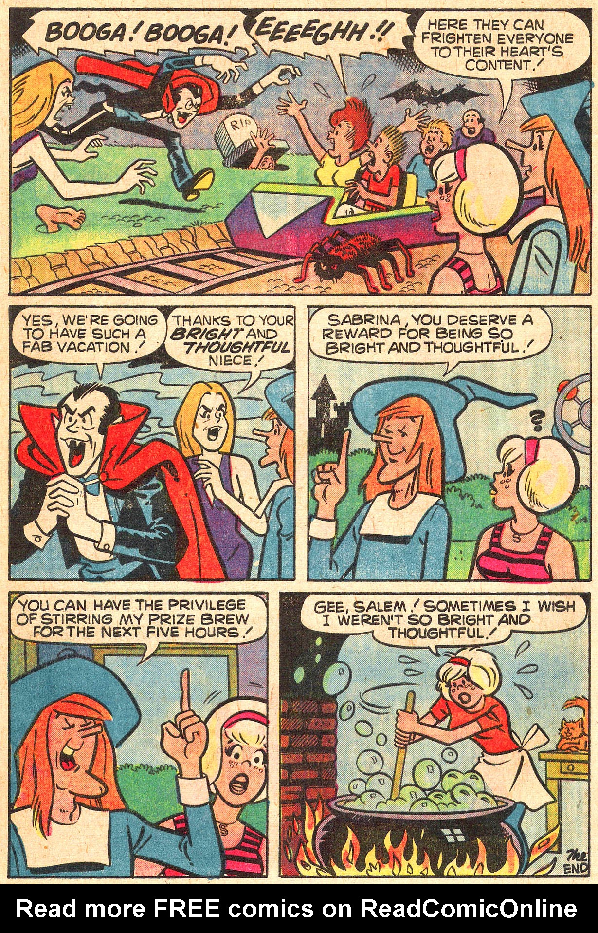 Read online Sabrina The Teenage Witch (1971) comic -  Issue #41 - 8