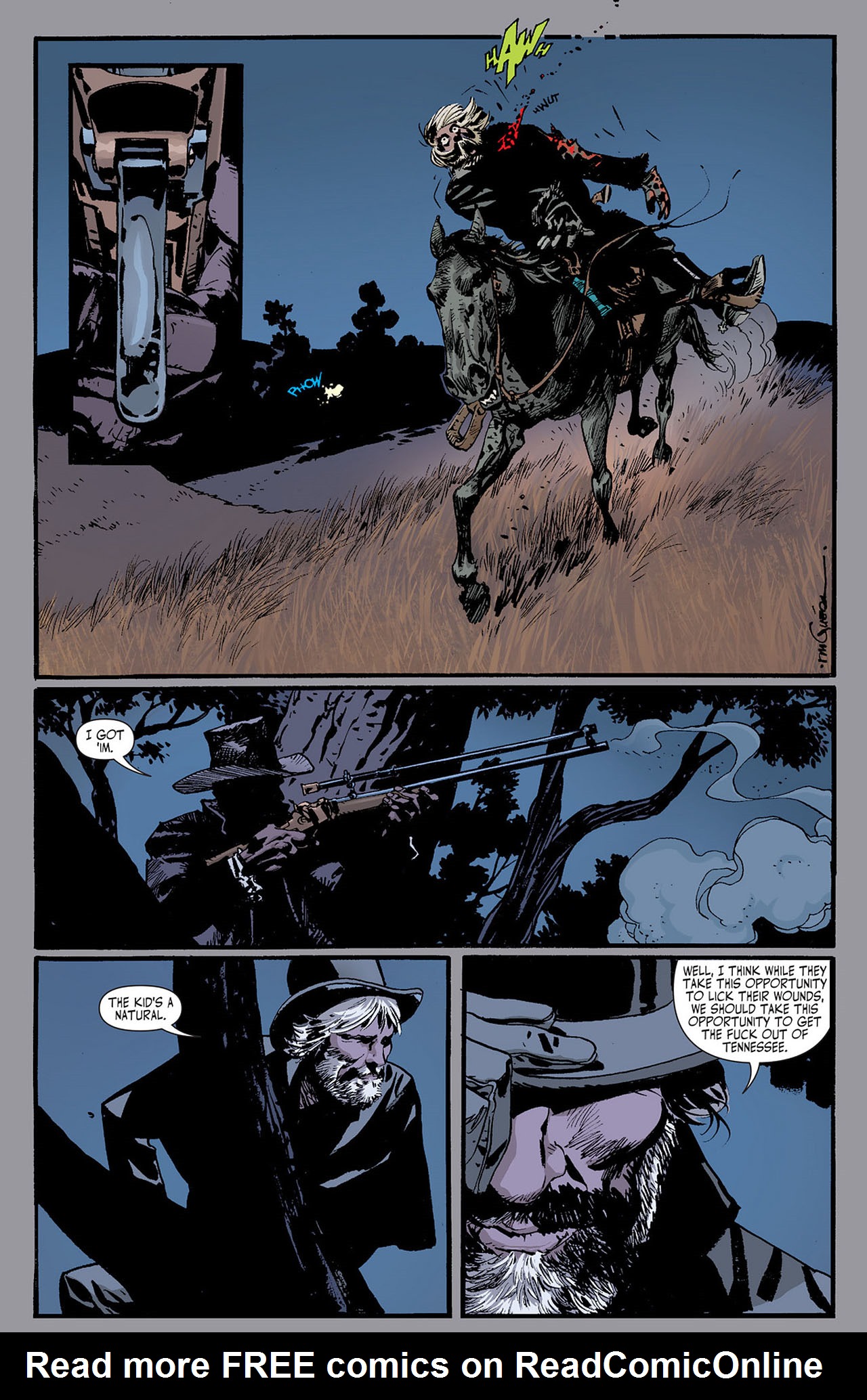 Read online Django Unchained comic -  Issue #2 - 19