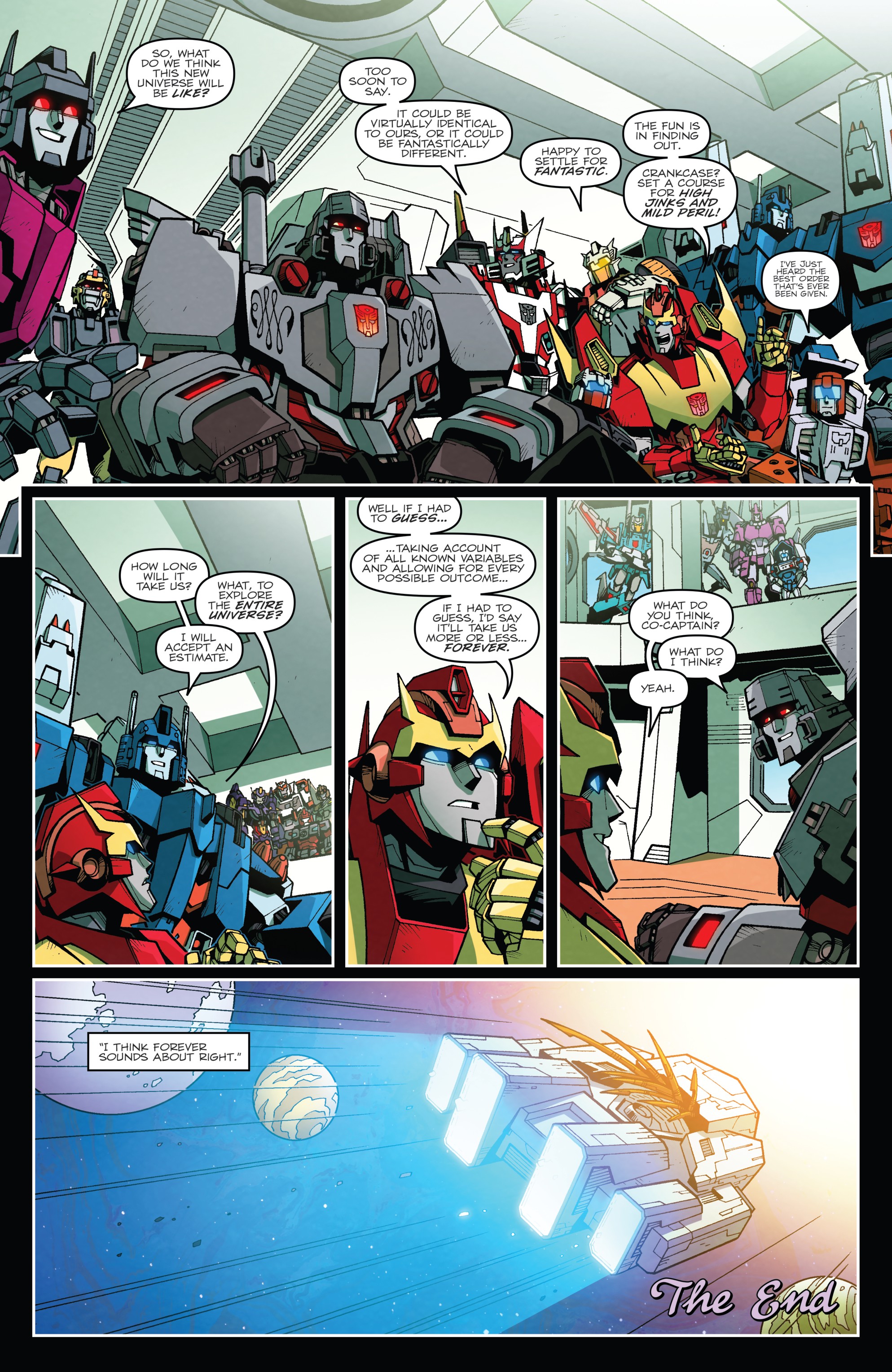 Read online The Transformers: Lost Light comic -  Issue #25 - 26