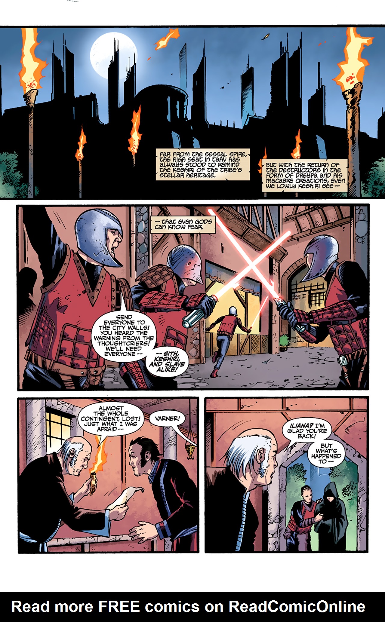 Read online Star Wars: Lost Tribe of the Sith - Spiral comic -  Issue #4 - 21