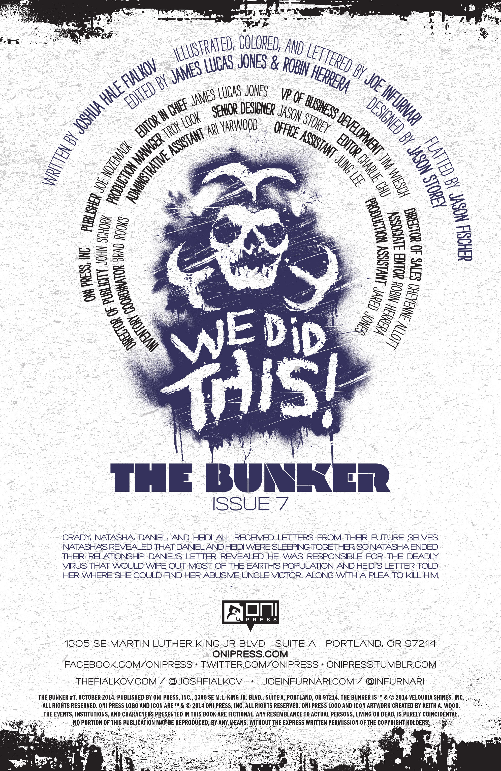 Read online The Bunker (2014) comic -  Issue #7 - 2