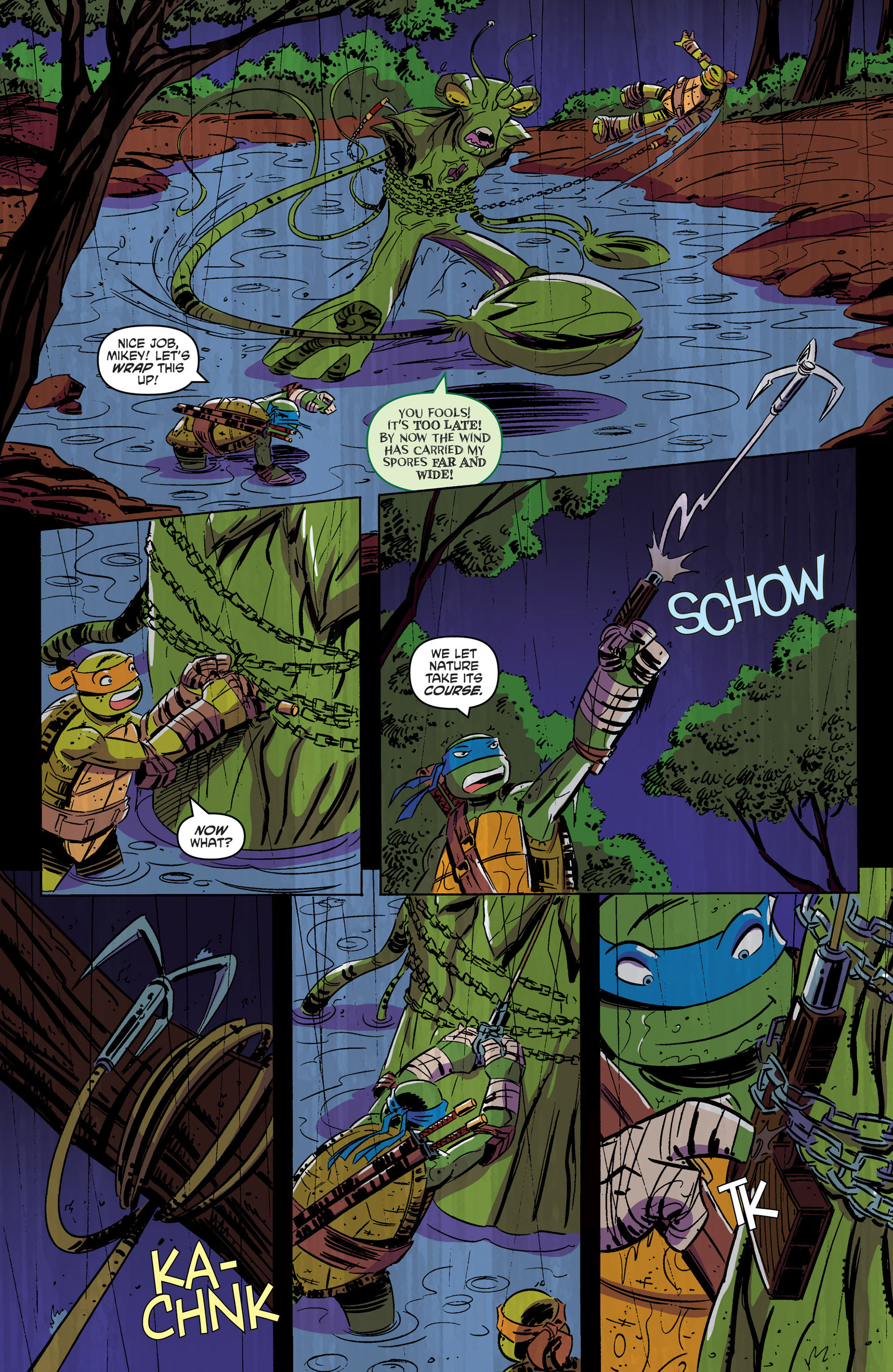 Read online Teenage Mutant Ninja Turtles New Animated Adventures comic -  Issue #2 - 21