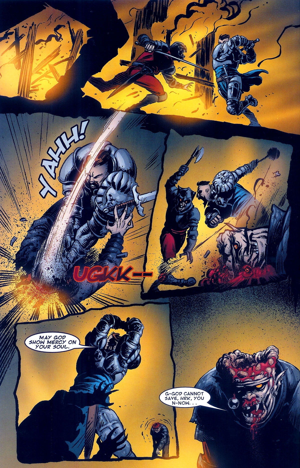 Read online Dracula vs King Arthur comic -  Issue #3 - 8