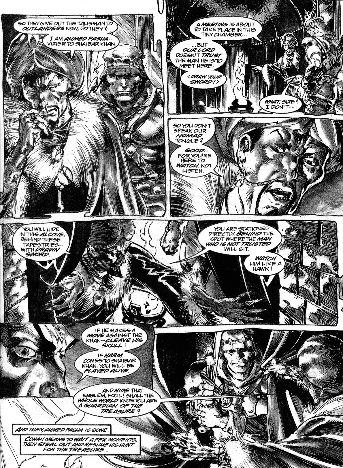 Read online Conan the Savage comic -  Issue #5 - 44