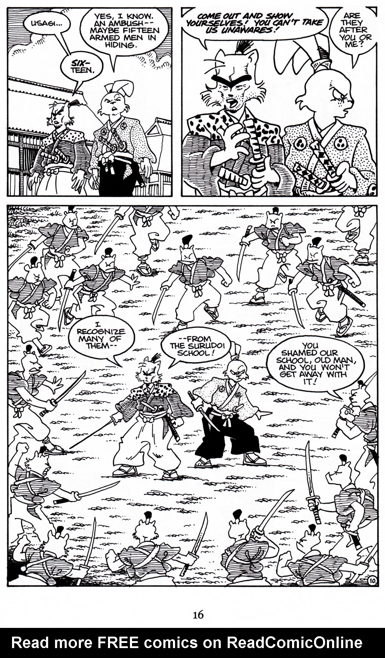 Read online Usagi Yojimbo (1996) comic -  Issue #7 - 10