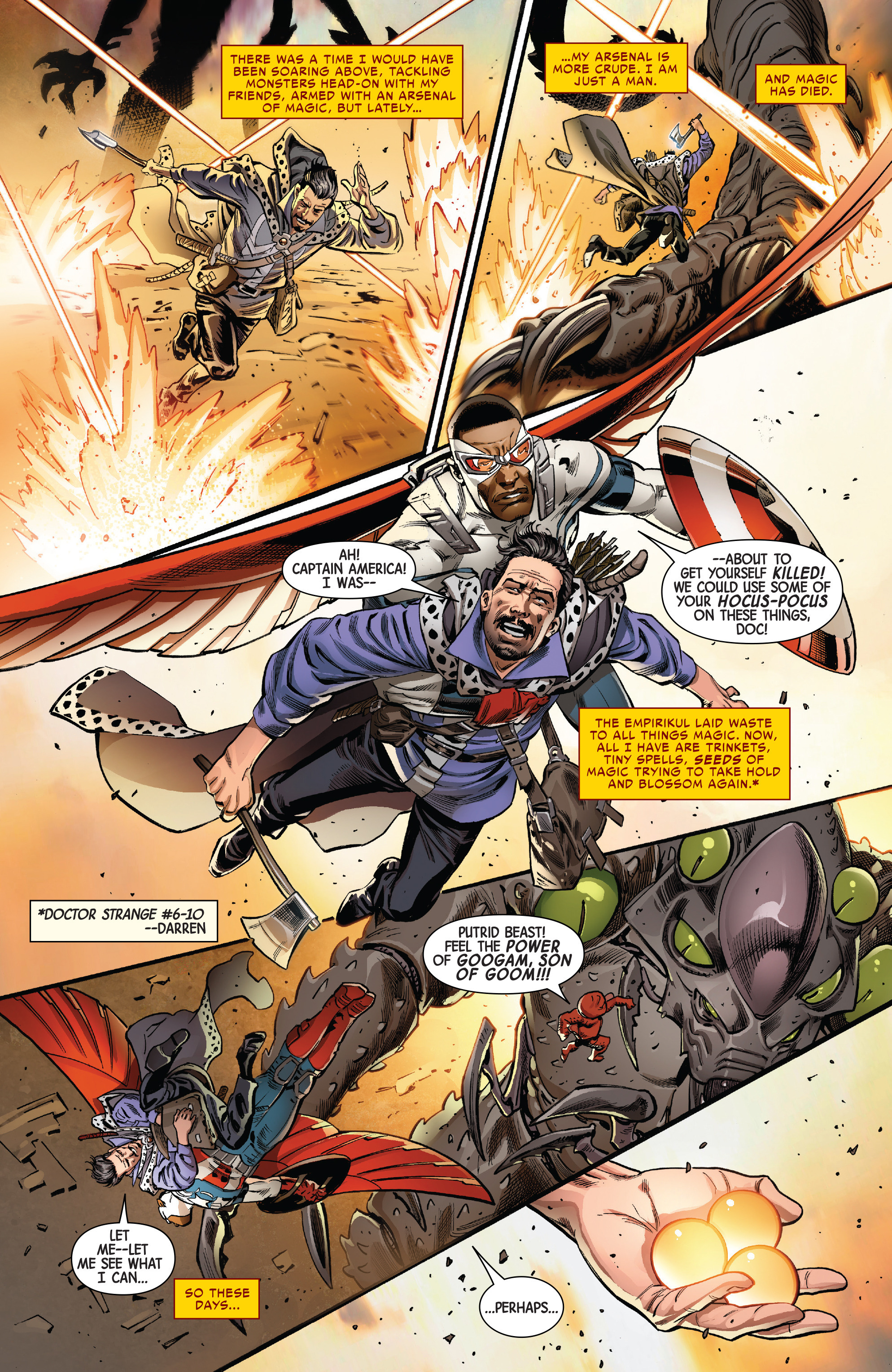 Read online Doctor Strange (2015) comic -  Issue #1 - MU - 4