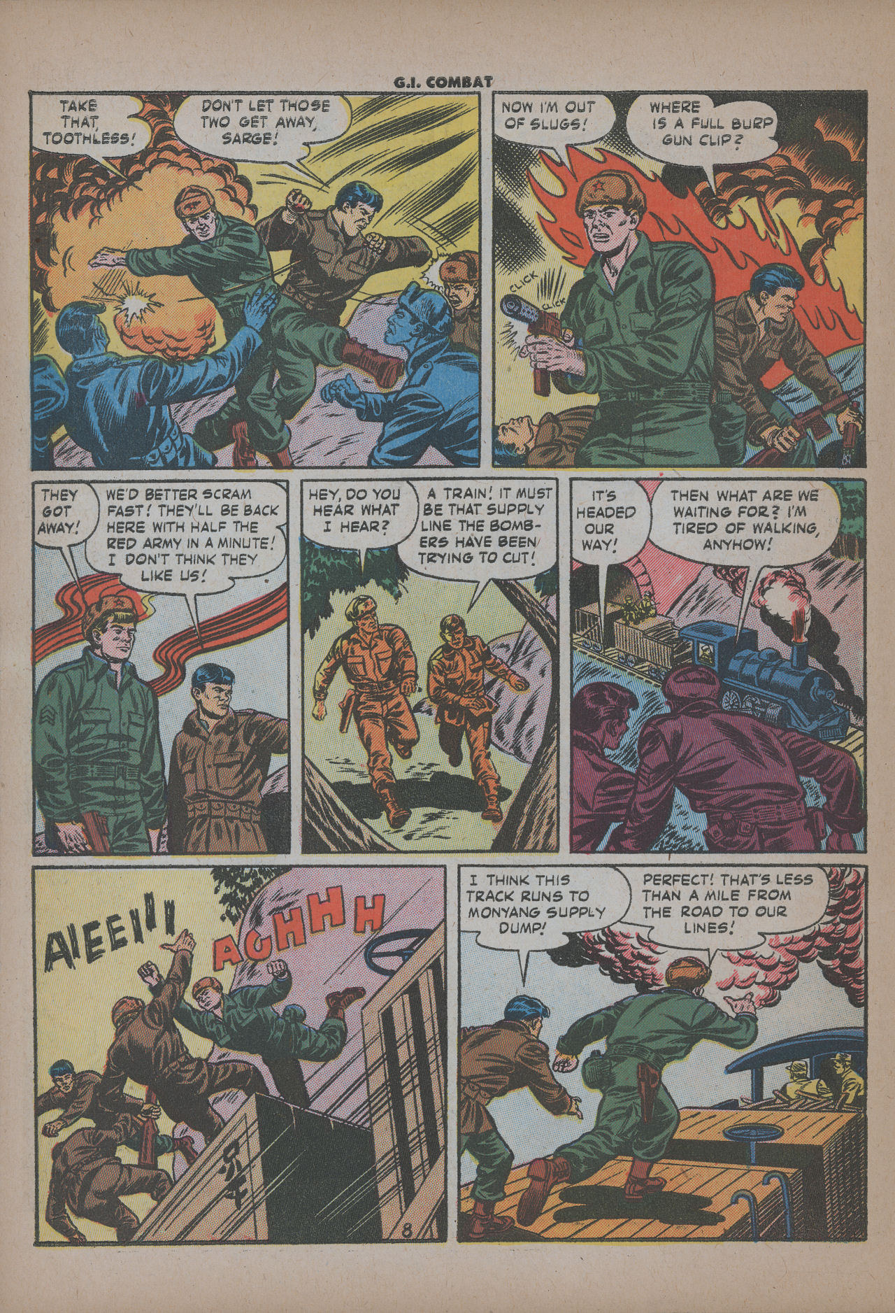Read online G.I. Combat (1952) comic -  Issue #41 - 10