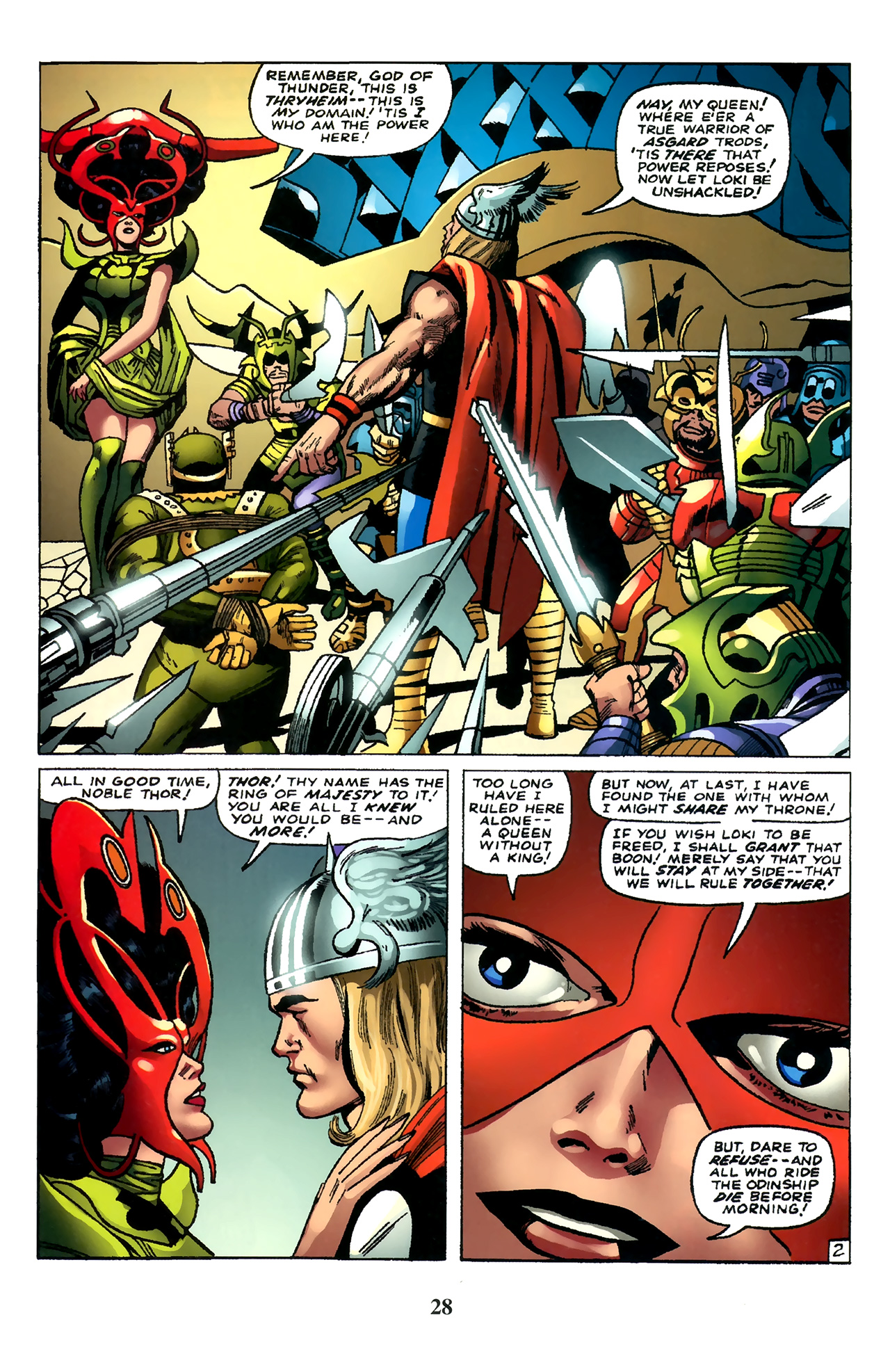 Read online Thor: Tales of Asgard by Stan Lee & Jack Kirby comic -  Issue #4 - 30