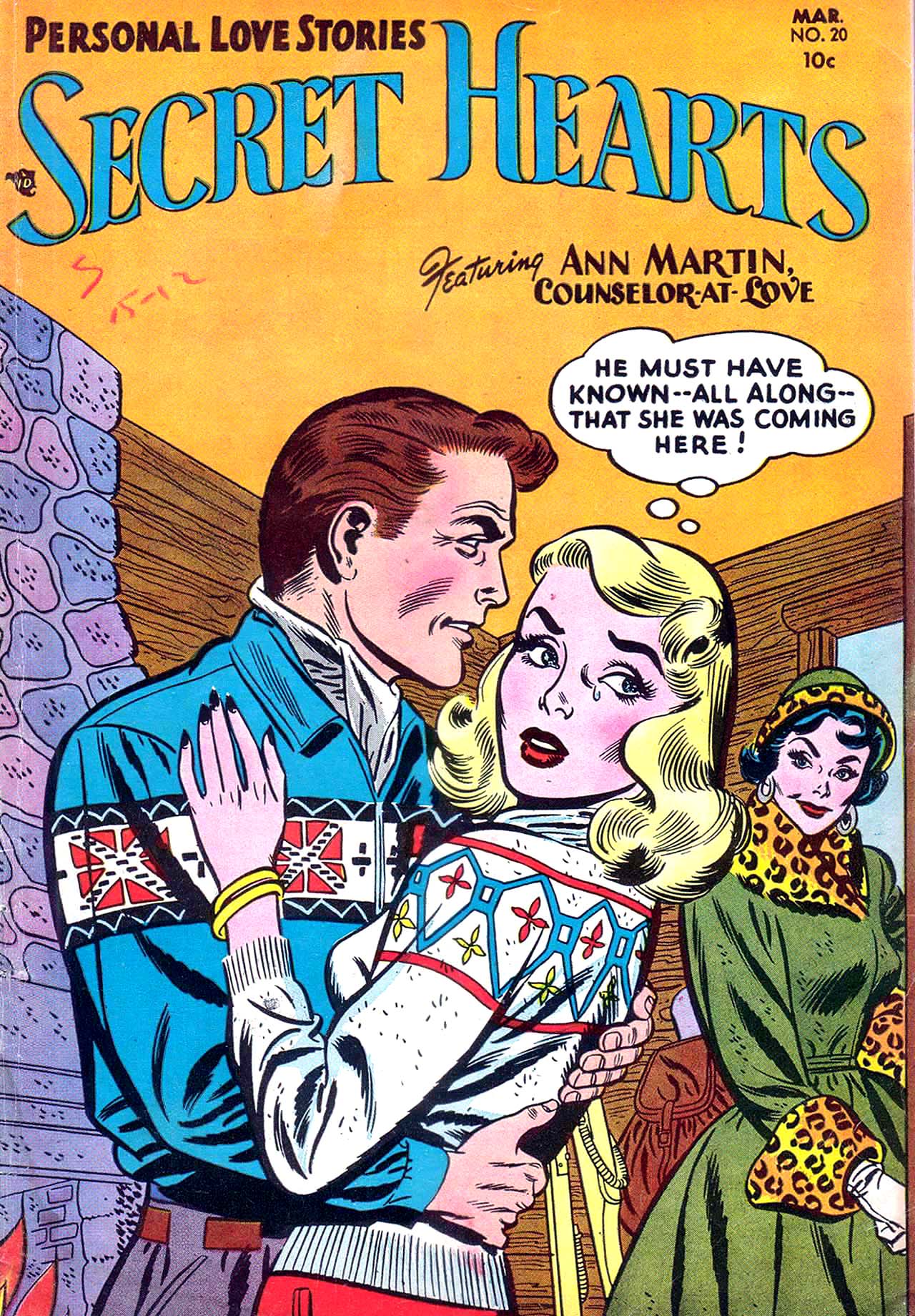 Read online Secret Hearts comic -  Issue #20 - 1