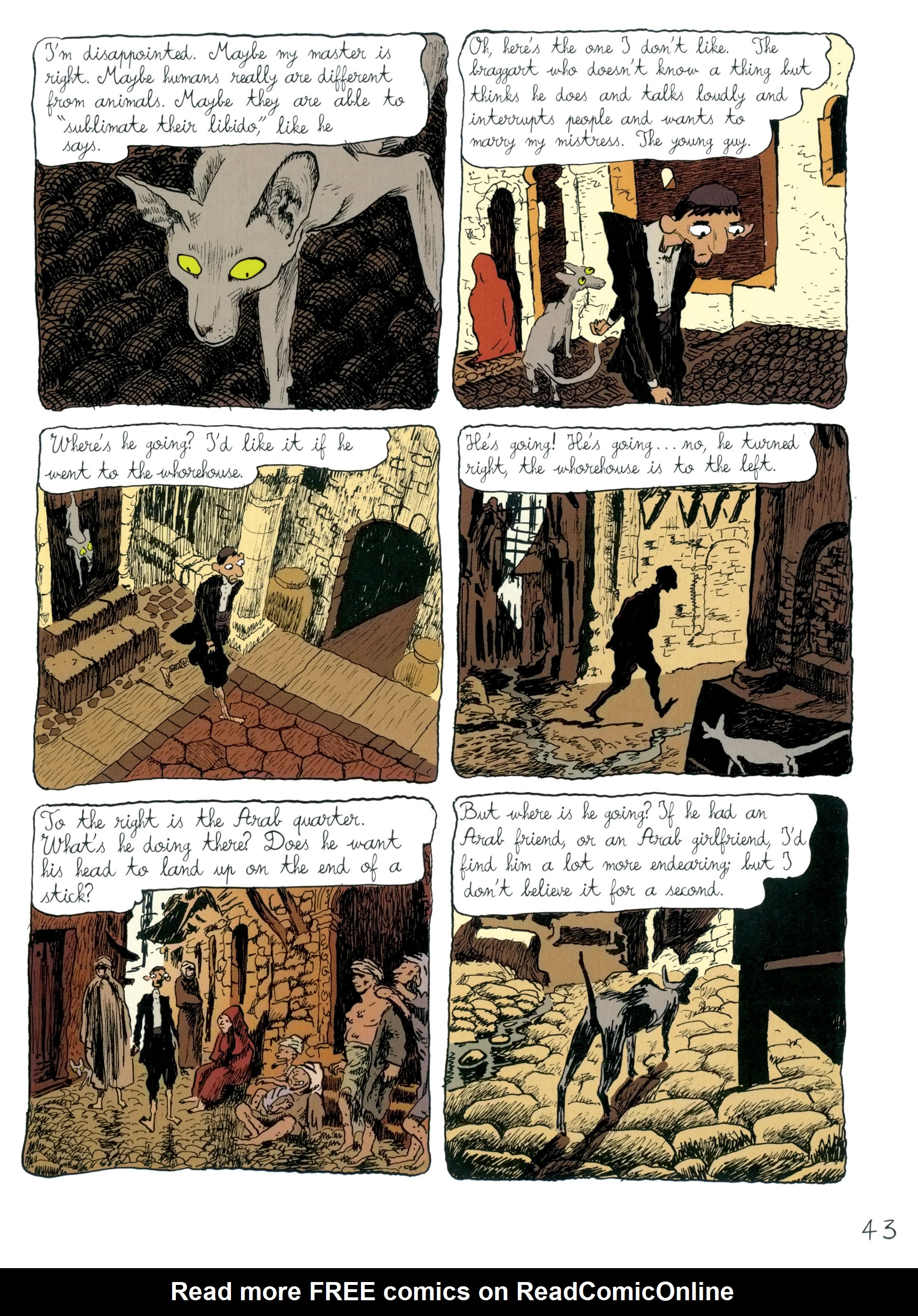 Read online The Rabbi's Cat comic -  Issue # TPB 1 (Part 1) - 51