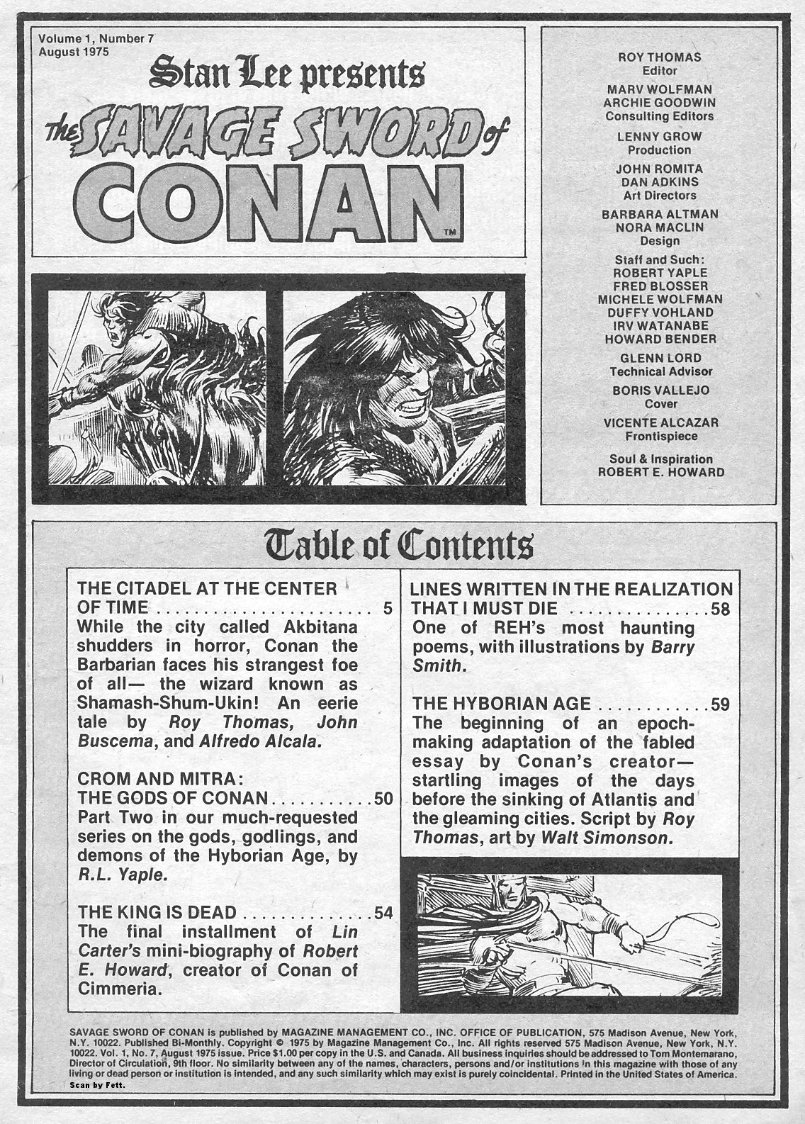 The Savage Sword Of Conan issue 7 - Page 3
