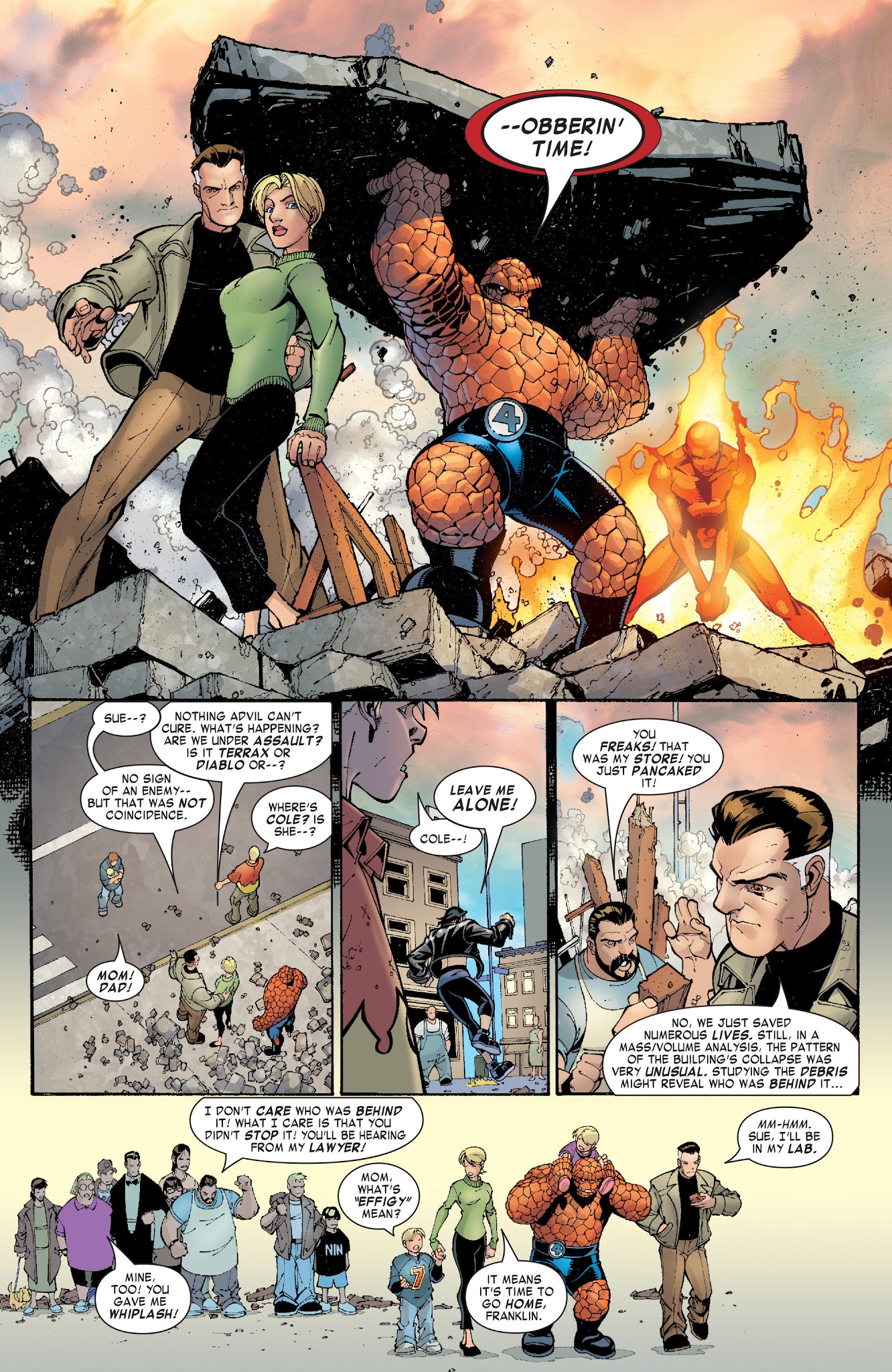 Read online Fantastic Four by Waid & Wieringo Ultimate Collection comic -  Issue # TPB 4 - 21