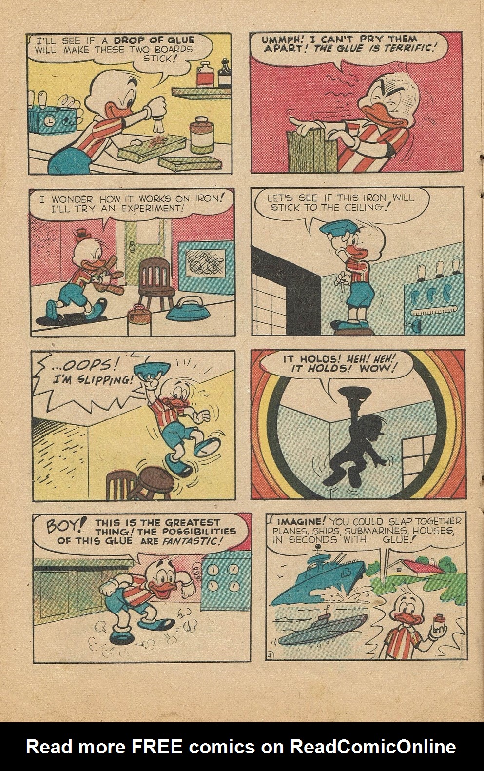 Read online Super Duck Comics comic -  Issue #85 - 16