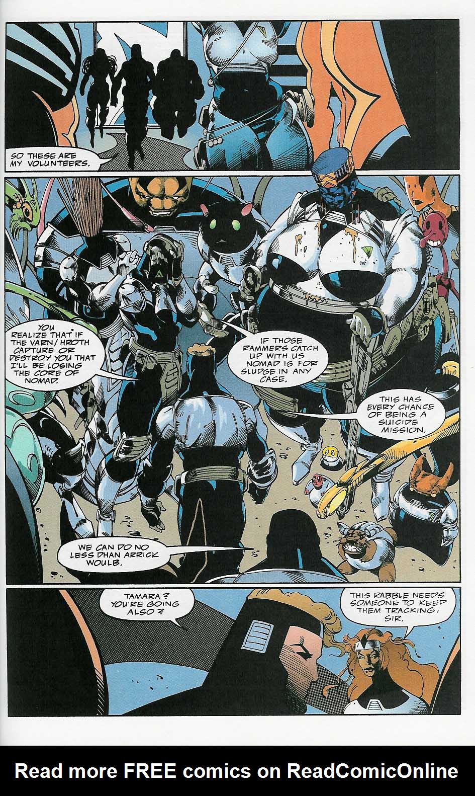 Read online Alien Legion: On the Edge comic -  Issue #2 - 36