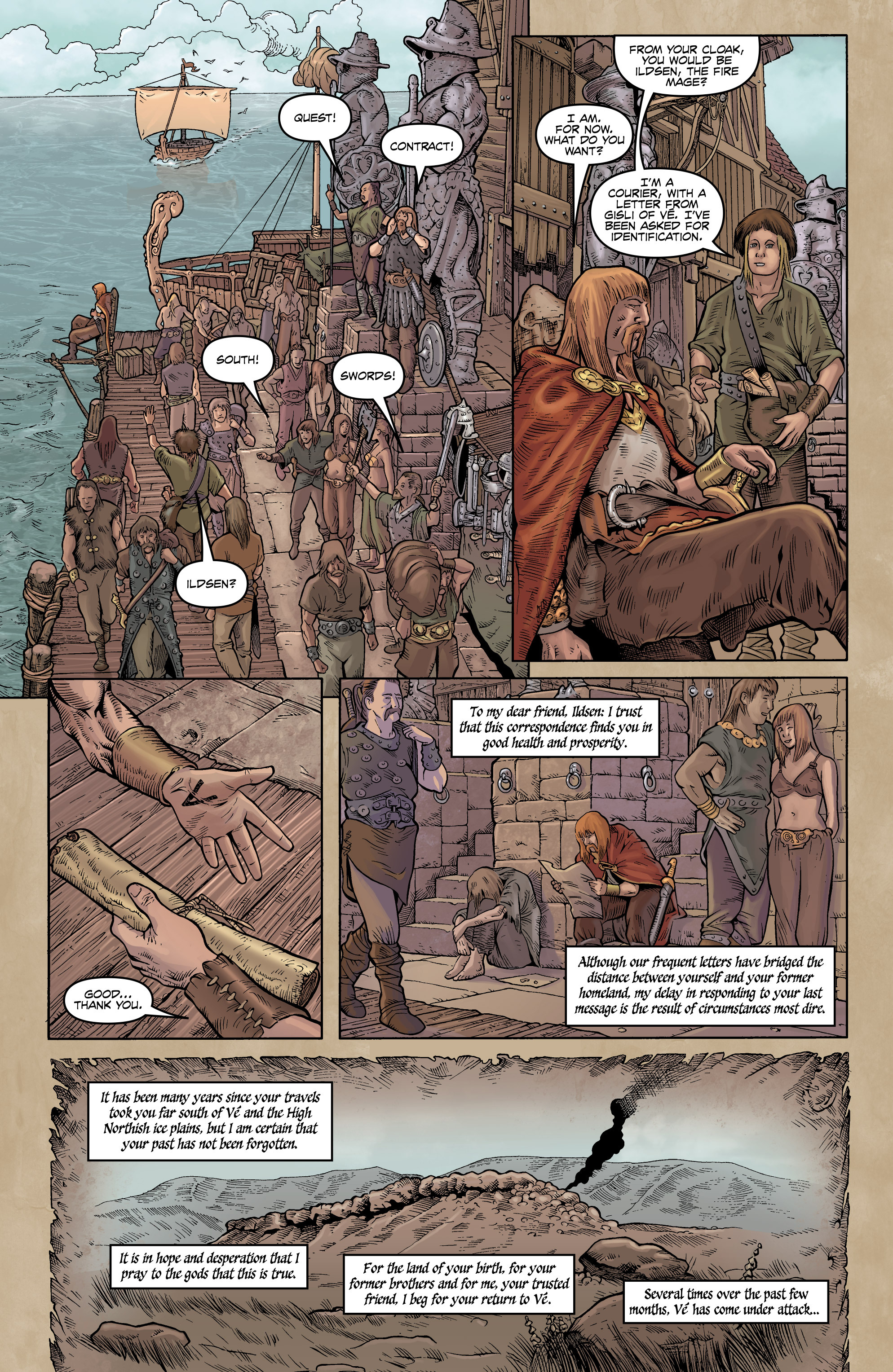 Read online Wolfskin: Hundredth Dream comic -  Issue #1 - 7