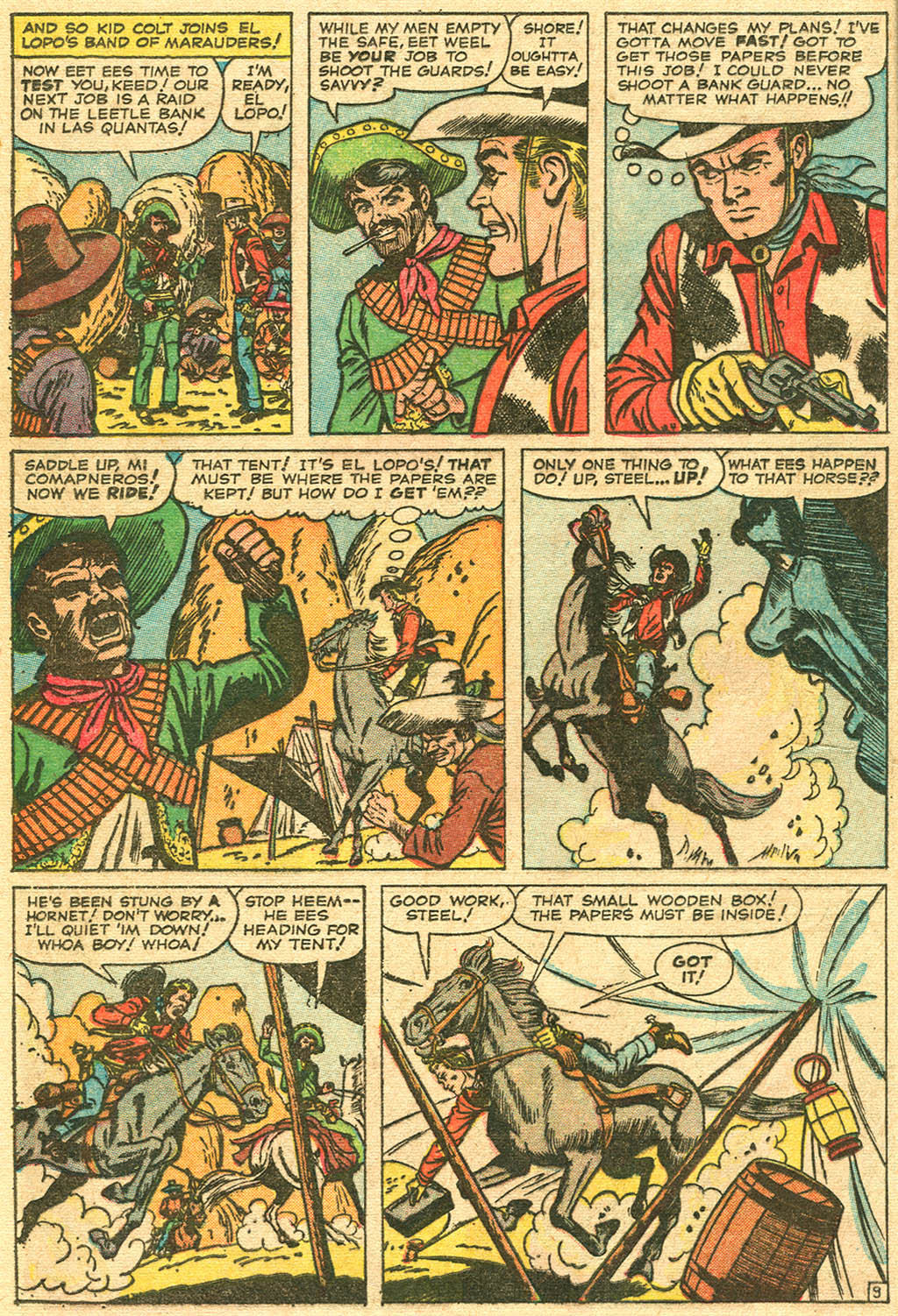 Read online Kid Colt Outlaw comic -  Issue #130 - 20