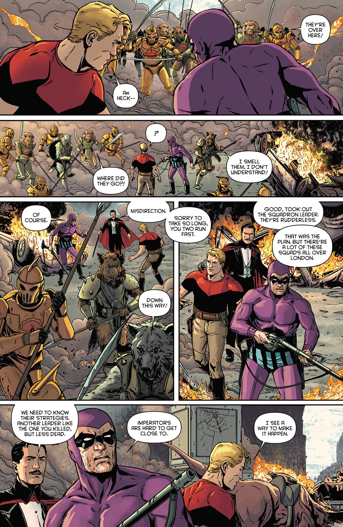 Read online Kings Watch comic -  Issue #4 - 14