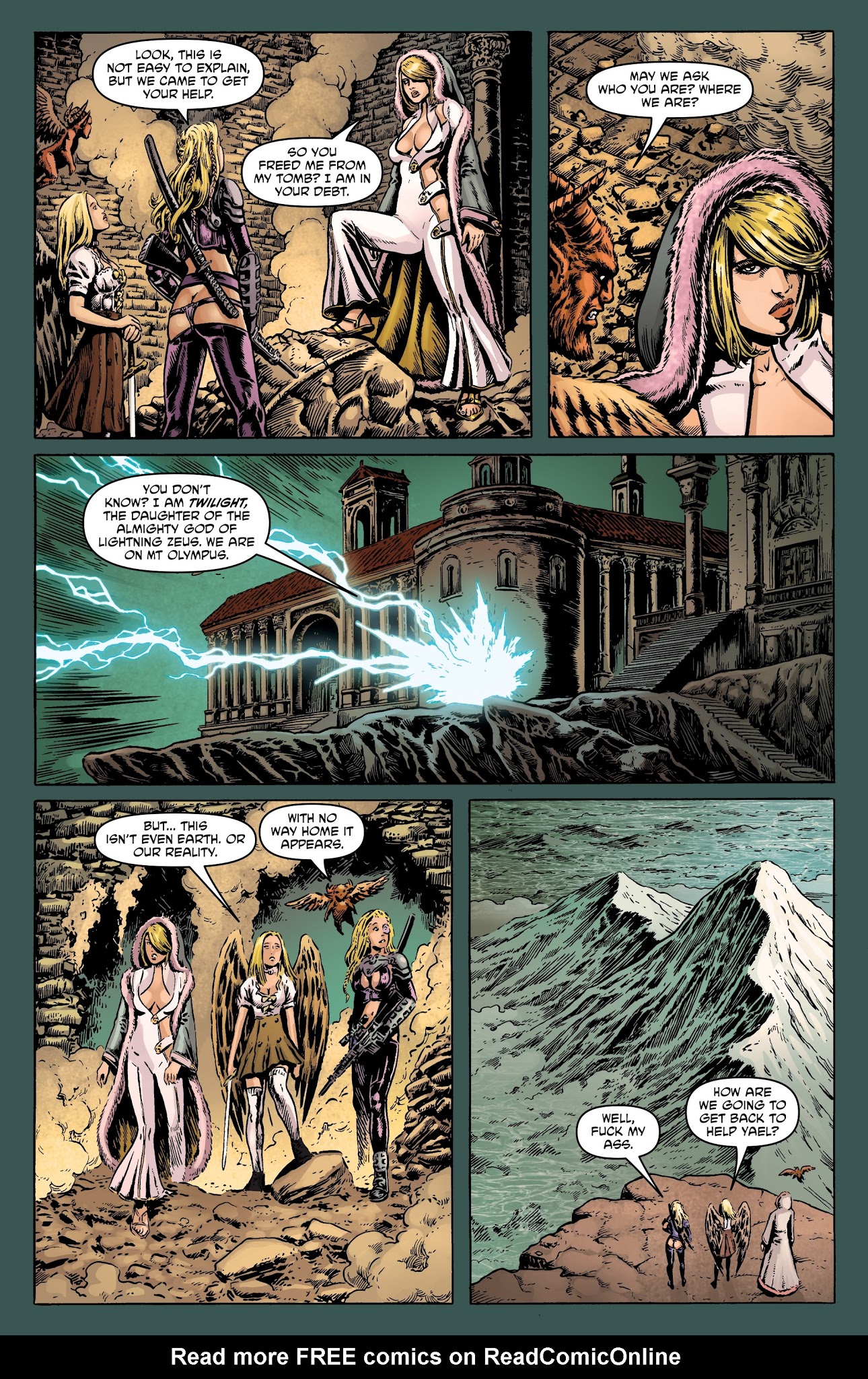 Read online UnHoly comic -  Issue #5 - 10