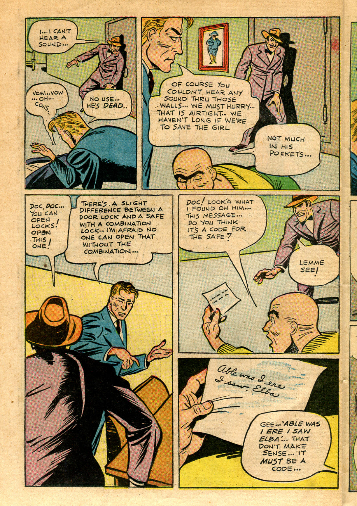 Read online Shadow Comics comic -  Issue #62 - 35