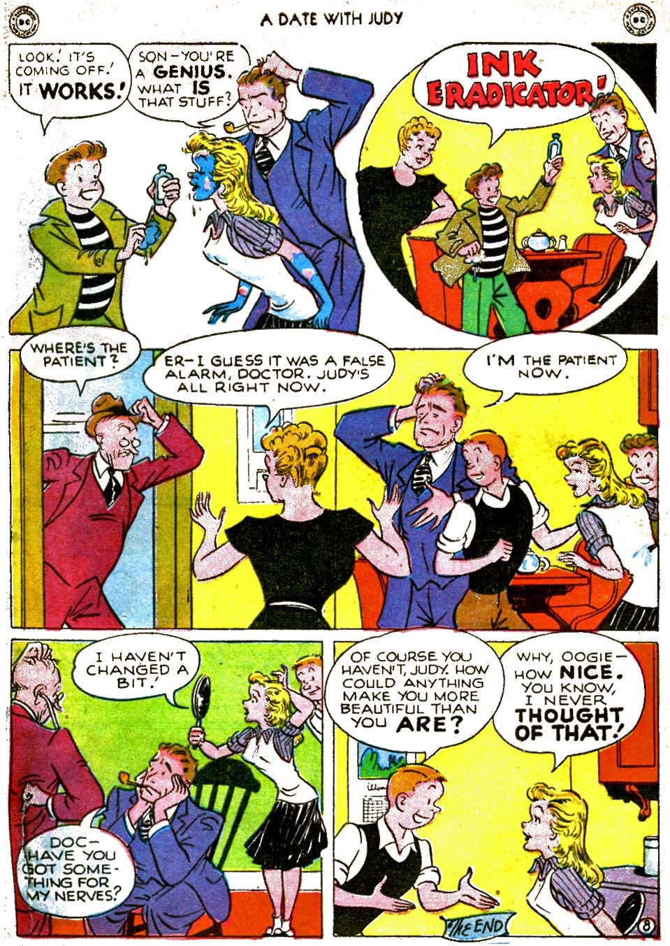 Read online A Date with Judy comic -  Issue #1 - 49