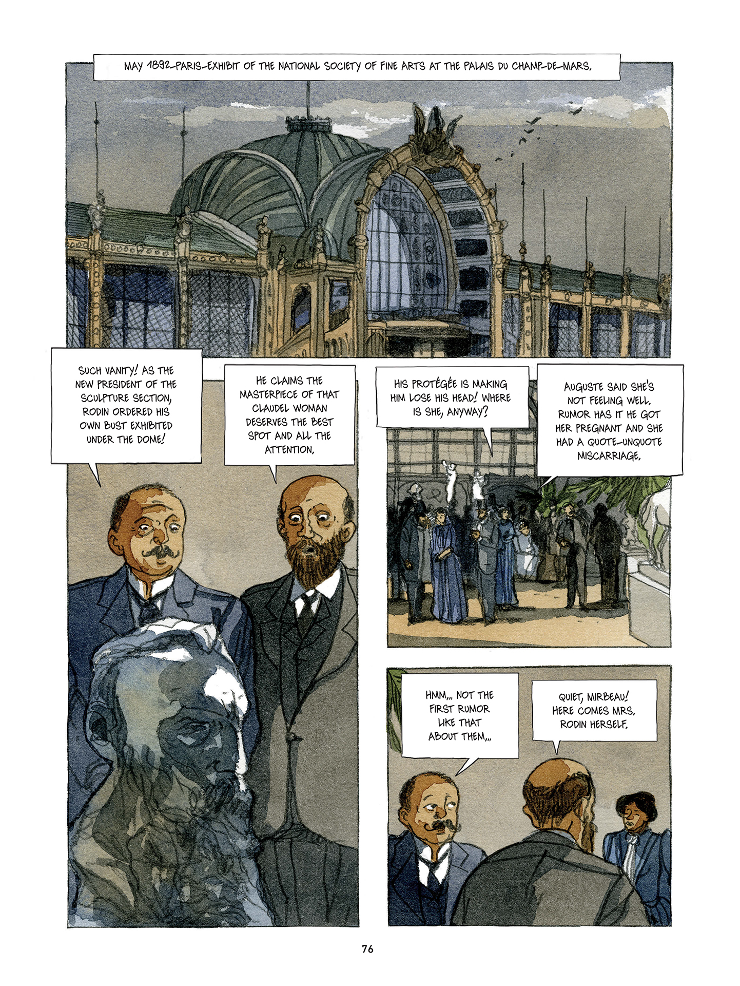 Read online Rodin: Fugit Amor, An Intimate Portrait comic -  Issue # TPB - 77